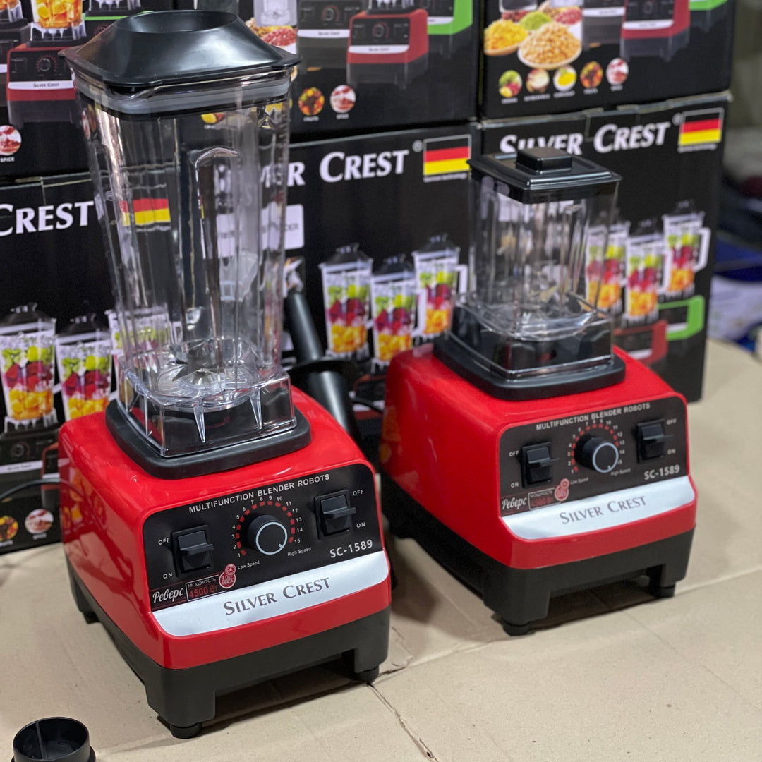 Silver Crest 2-in-1 Heavy Duty Blender & Grinder | Powerful Imported Motor