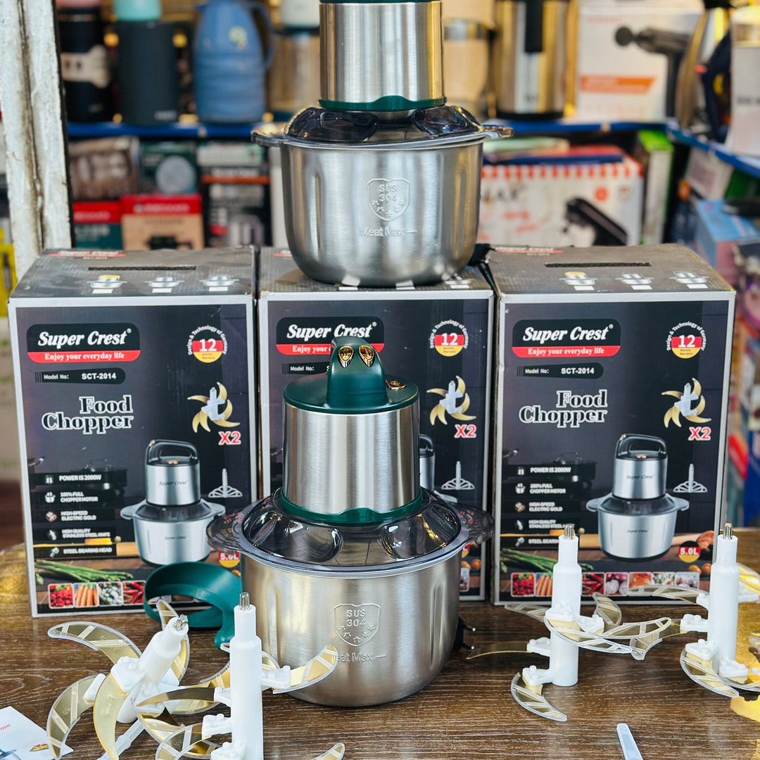 Super Crest 5L Food Chopper with Extra Blade SCT-2014