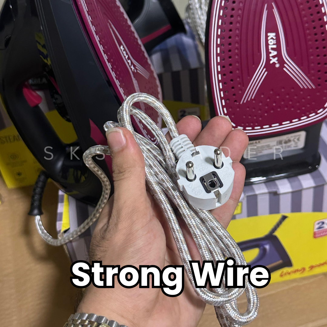 100% Germany Lot Import Kolax Steam Iron | Advanced Steam Control