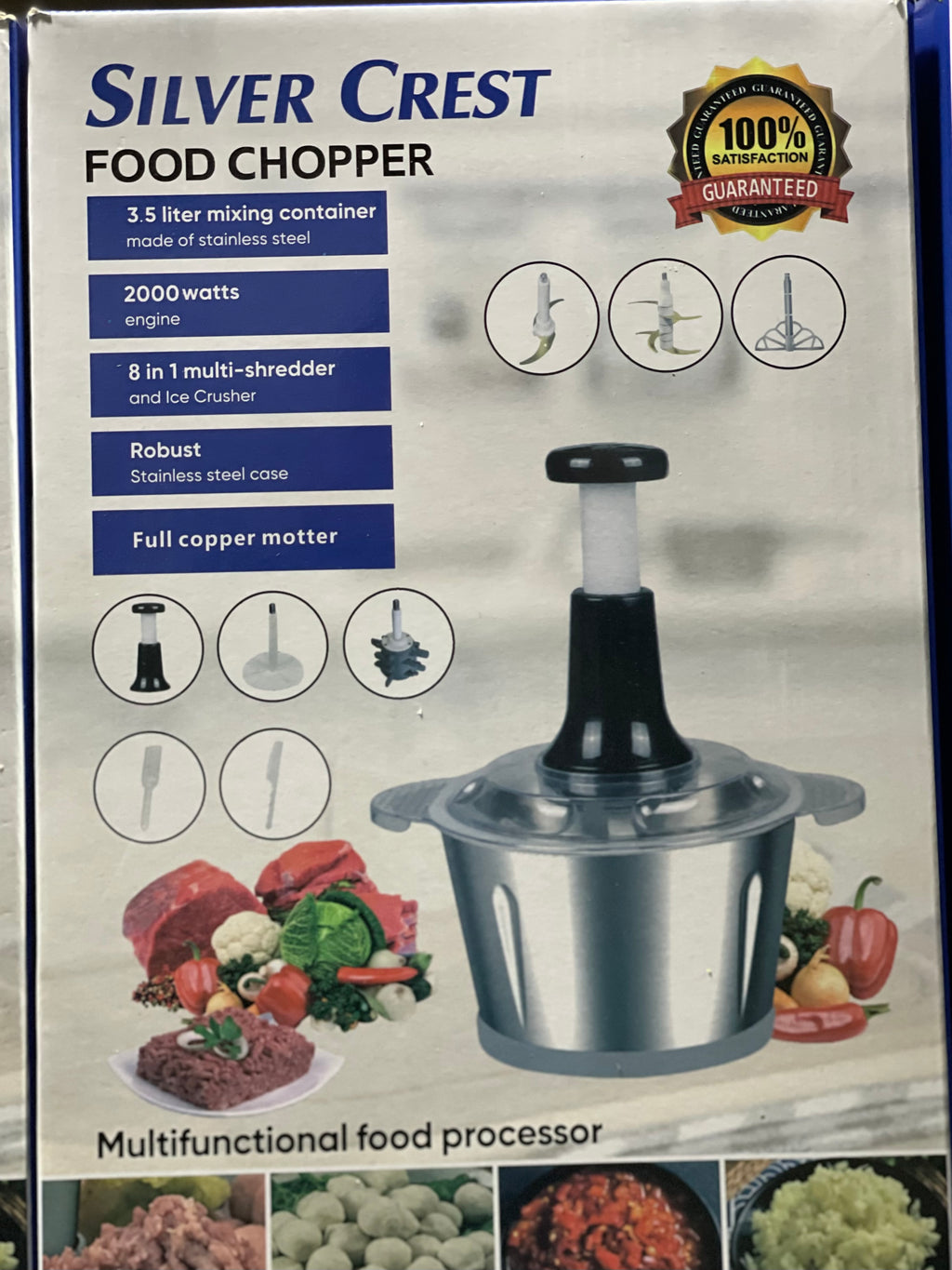8-in-1 Power Chopper for Everyday Cooking | Chop, Mix & Prep in Minutes