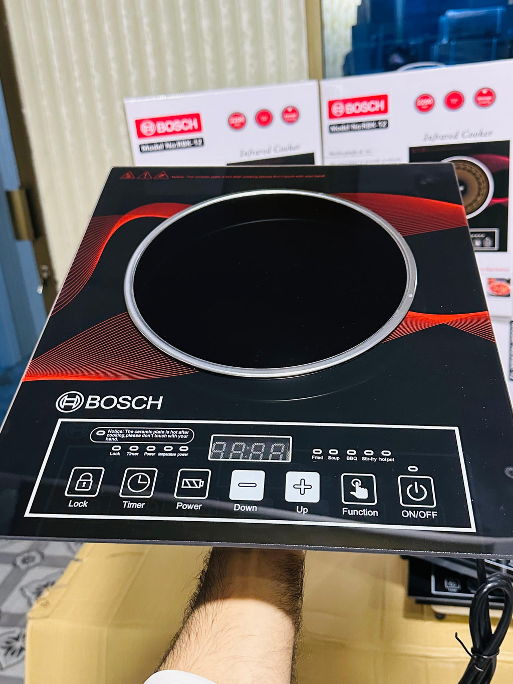 Bosch Premium Infrared Cooker RBK-12 | Energy Efficient