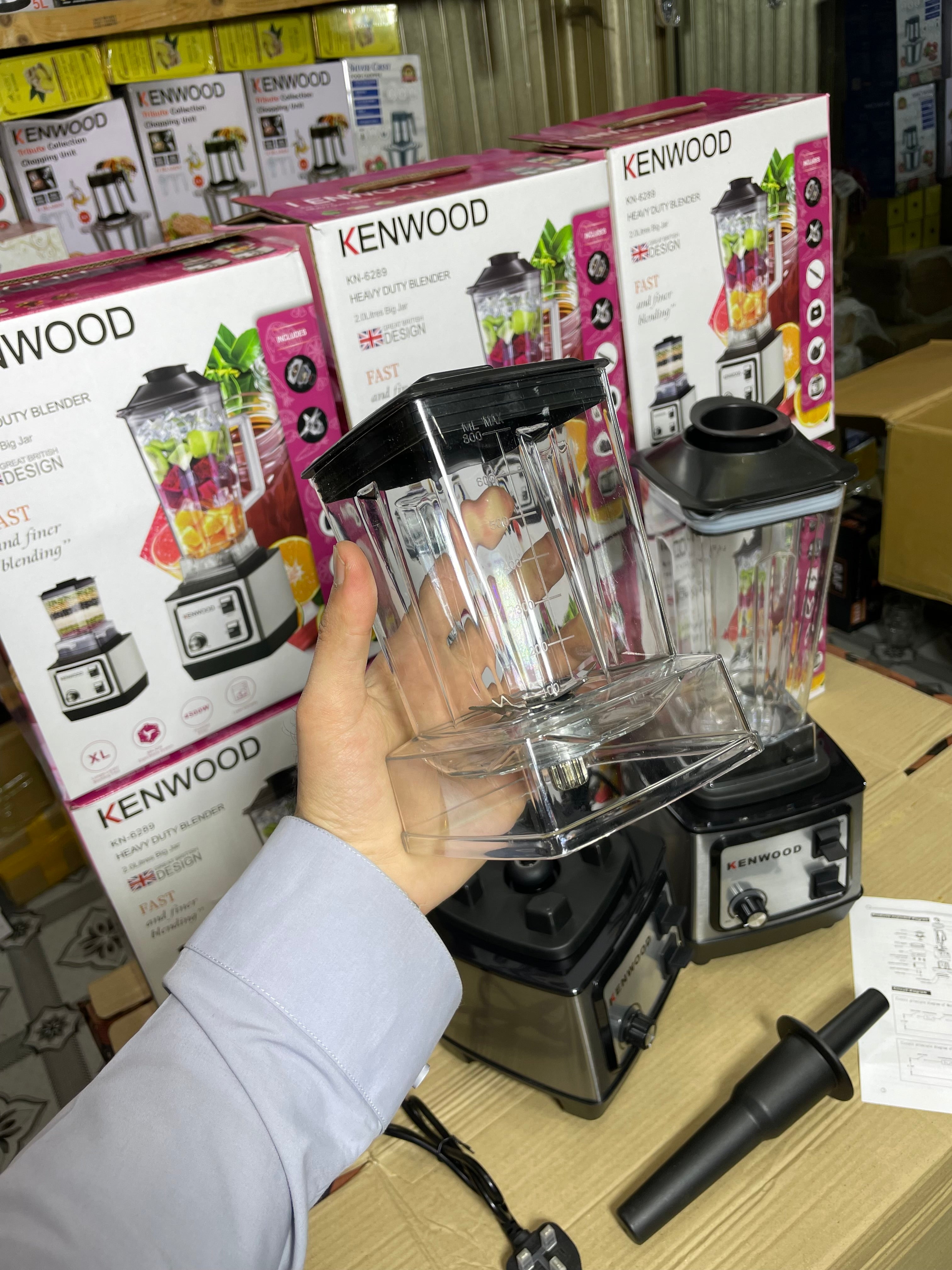 Kenwood 2-in-1 Blender & Grinder – 9000RPM High-Speed Motor