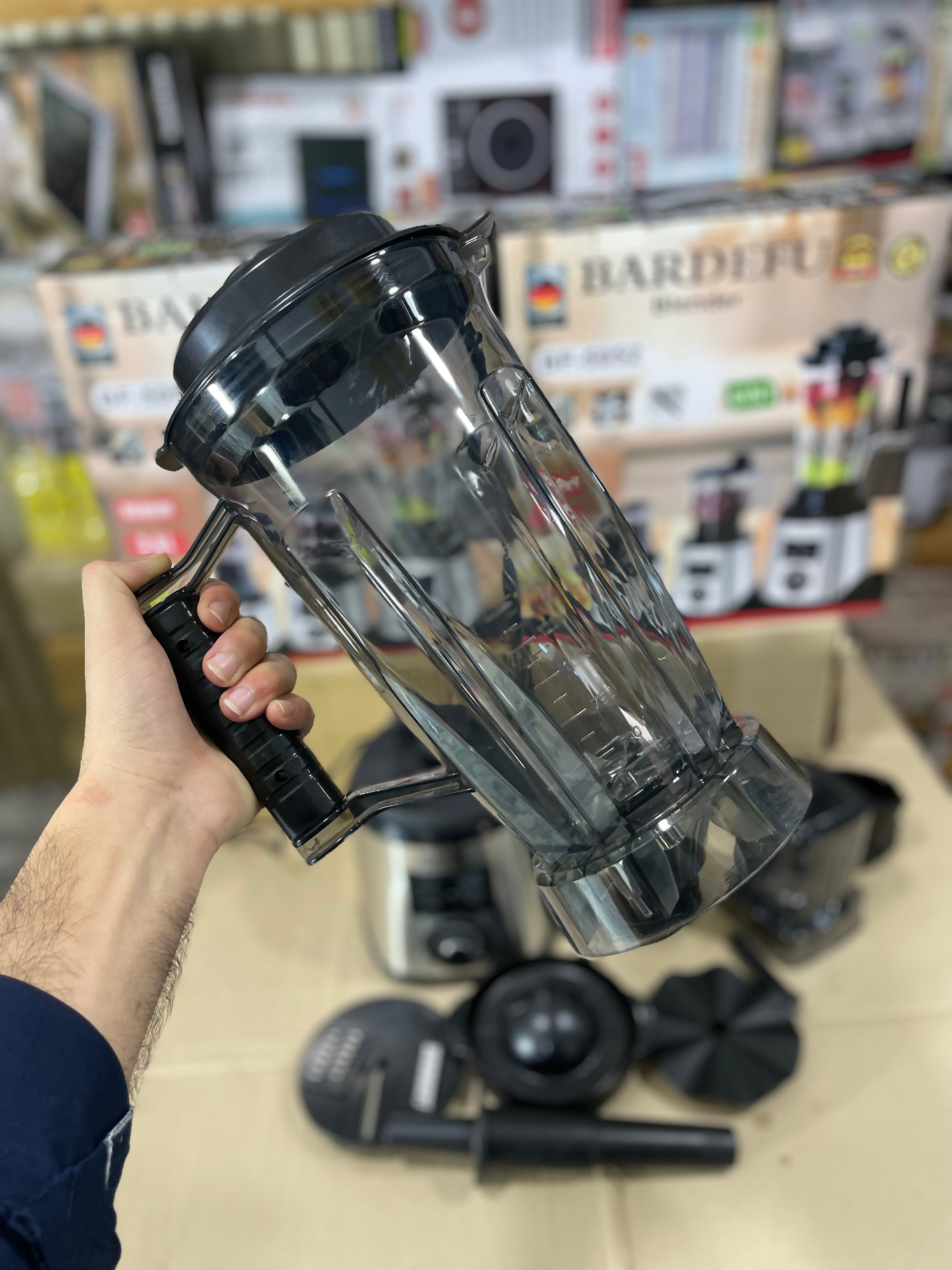 BARDEFU 6-in-1 Kitchen Blender Set — Blend, Grind, Chop, Juice & Slice in One