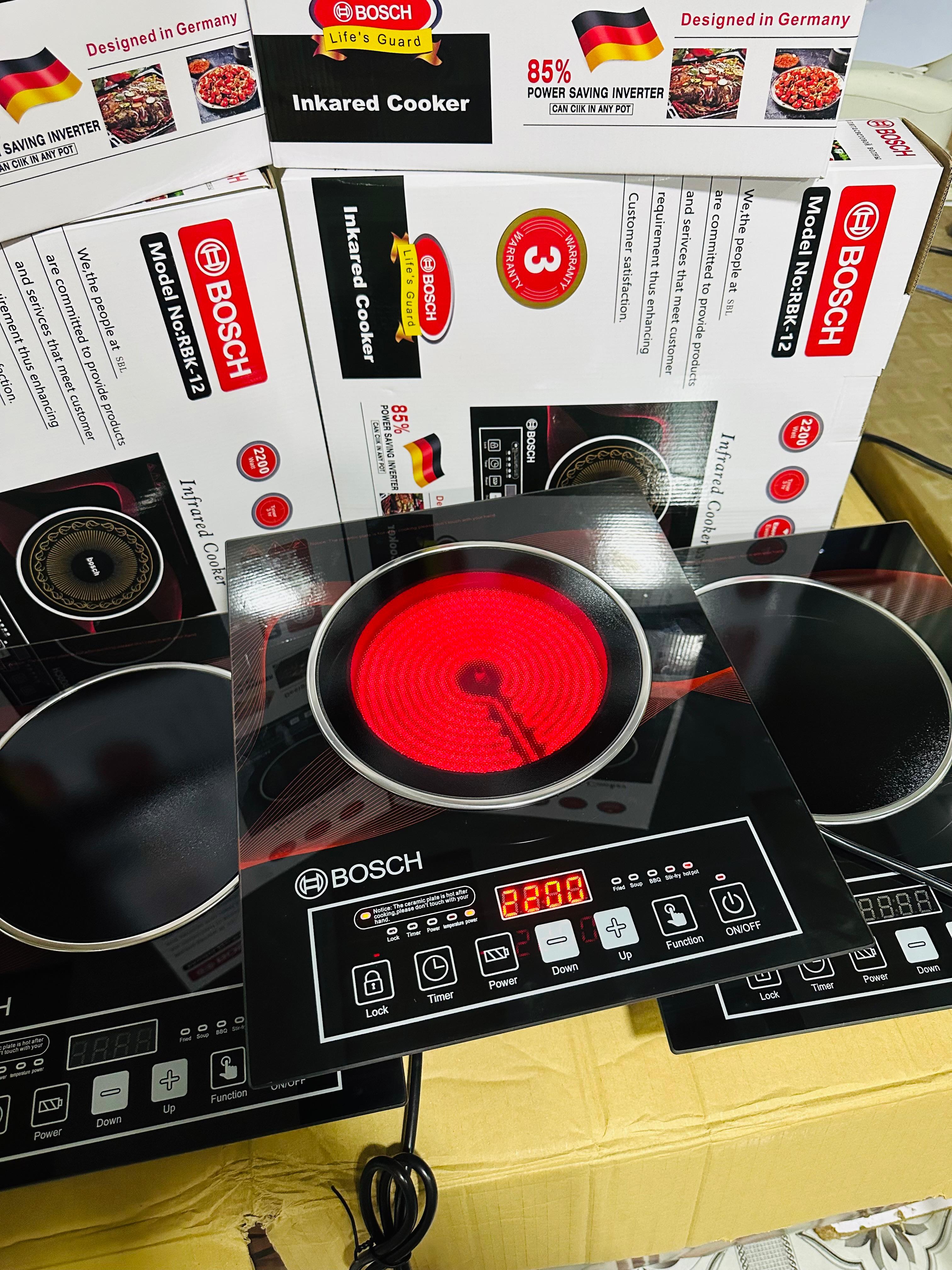 Bosch Premium Infrared Cooker RBK-12 | Energy Efficient