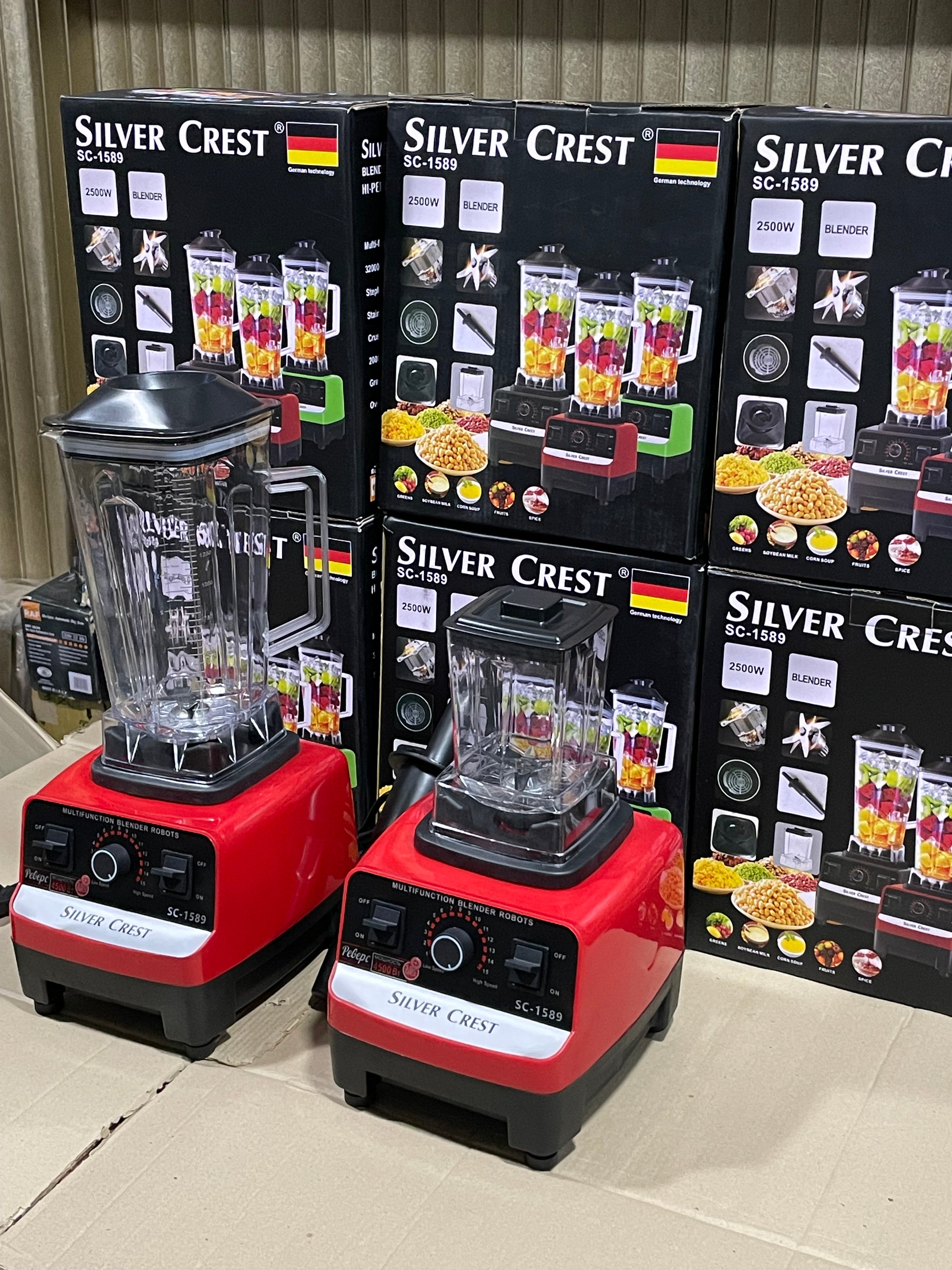 Silver Crest 2-in-1 Heavy Duty Blender & Grinder | Powerful Imported Motor