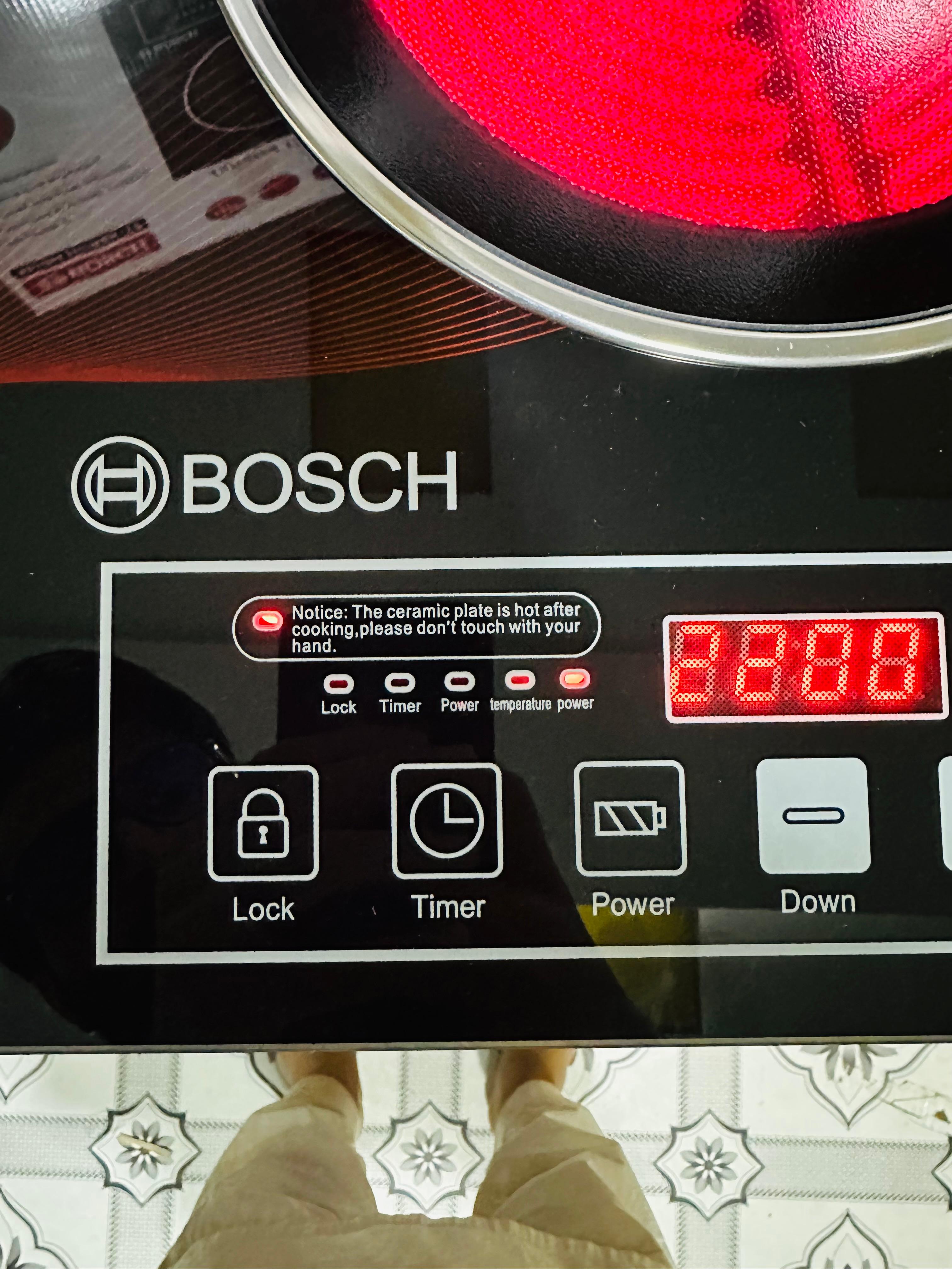 Bosch Premium Infrared Cooker RBK-12 | Energy Efficient
