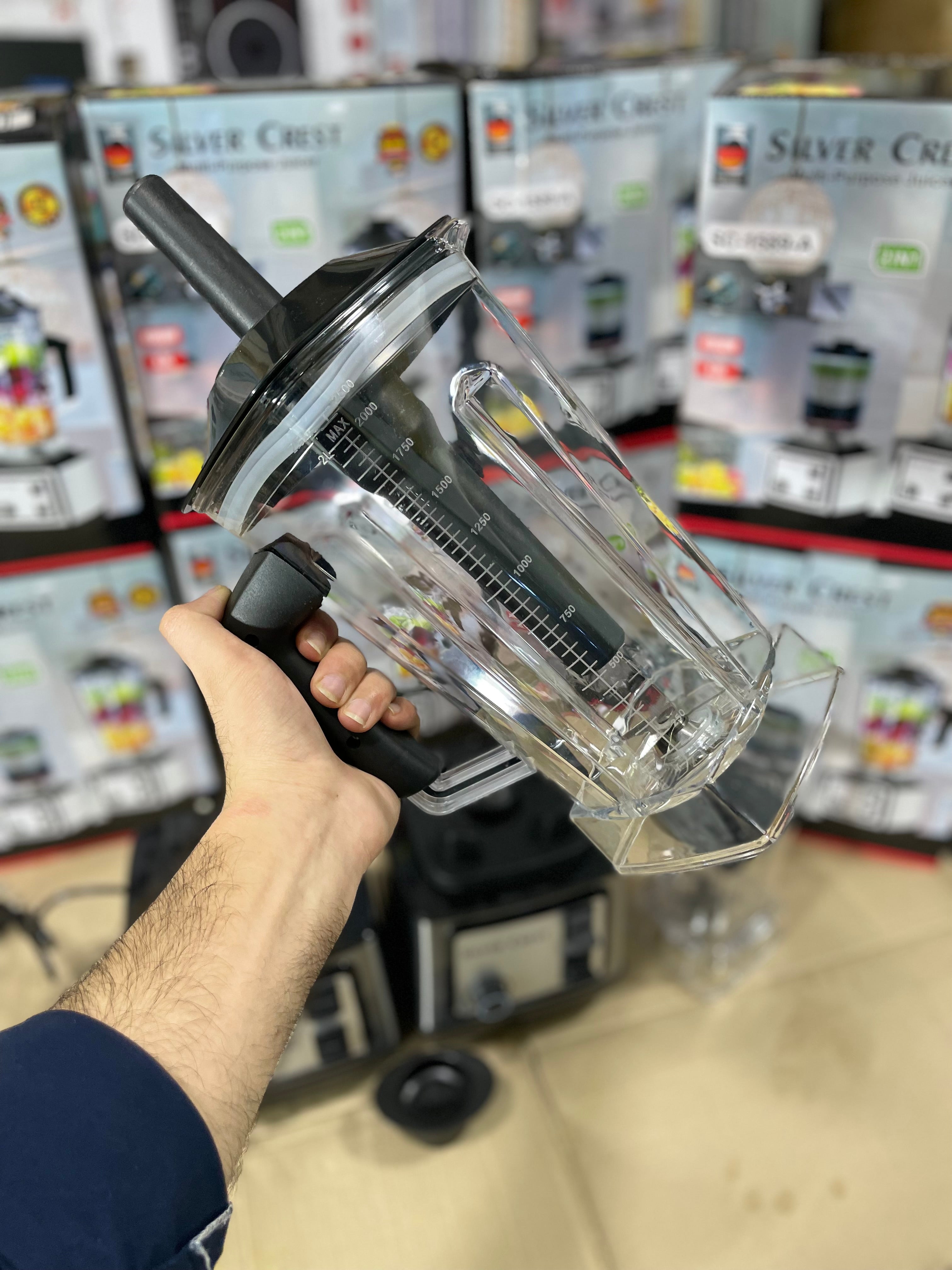 Silver Crest 2-in-1 Heavy Duty Blender & Grinder (2L Family Jar) – Crush, Blend & Grind in Seconds