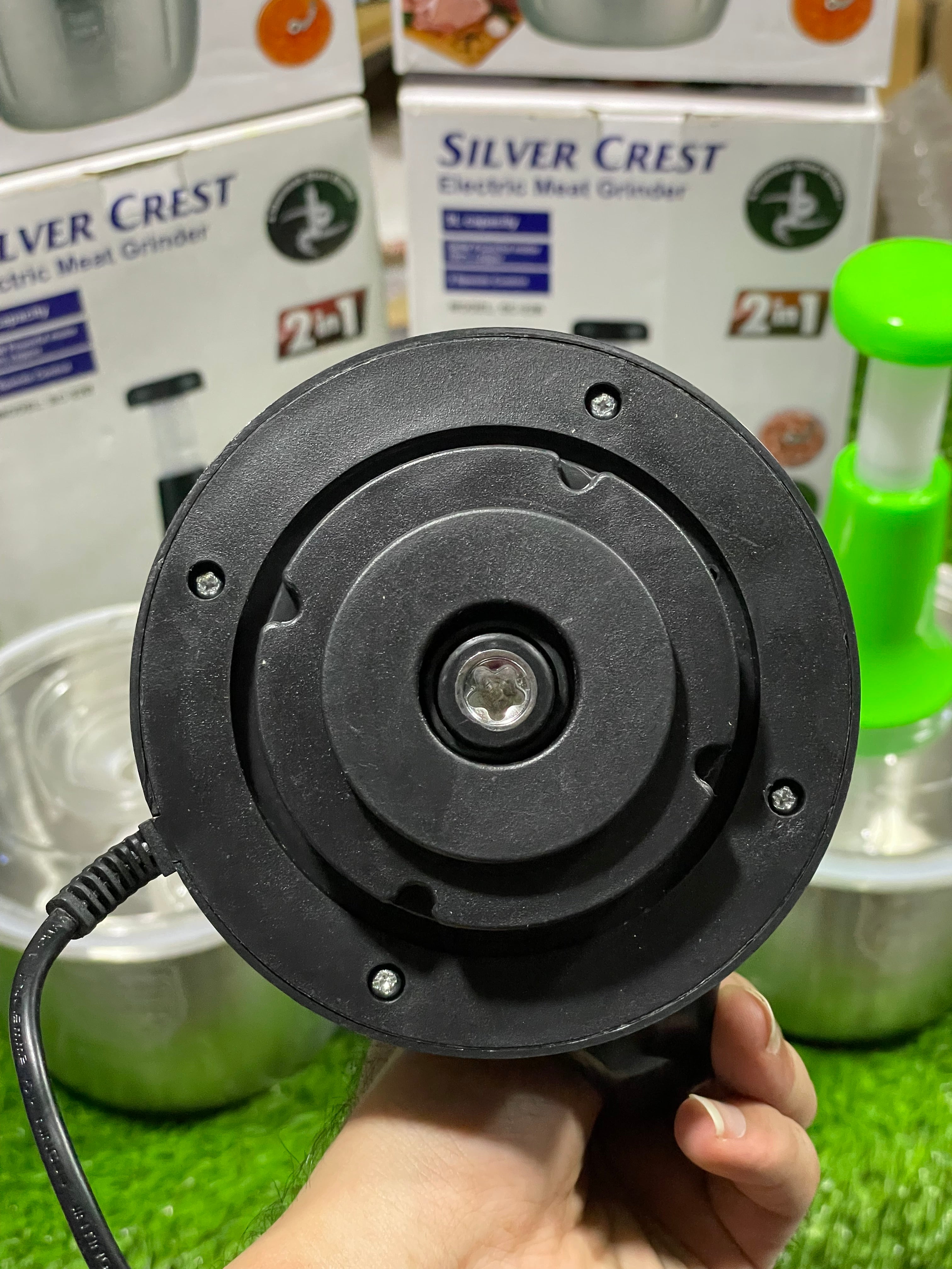 Silver Crest 2in1 Electric & Manual Chopper – Full Imported