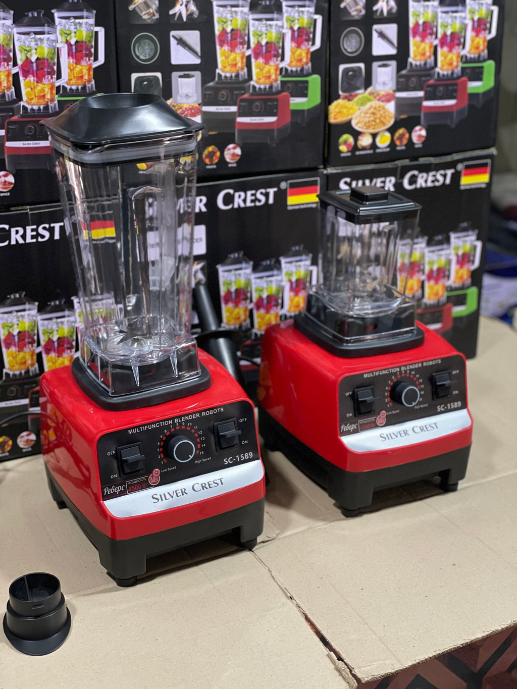 Silver Crest 2-in-1 Heavy Duty Blender & Grinder | Powerful Imported Motor
