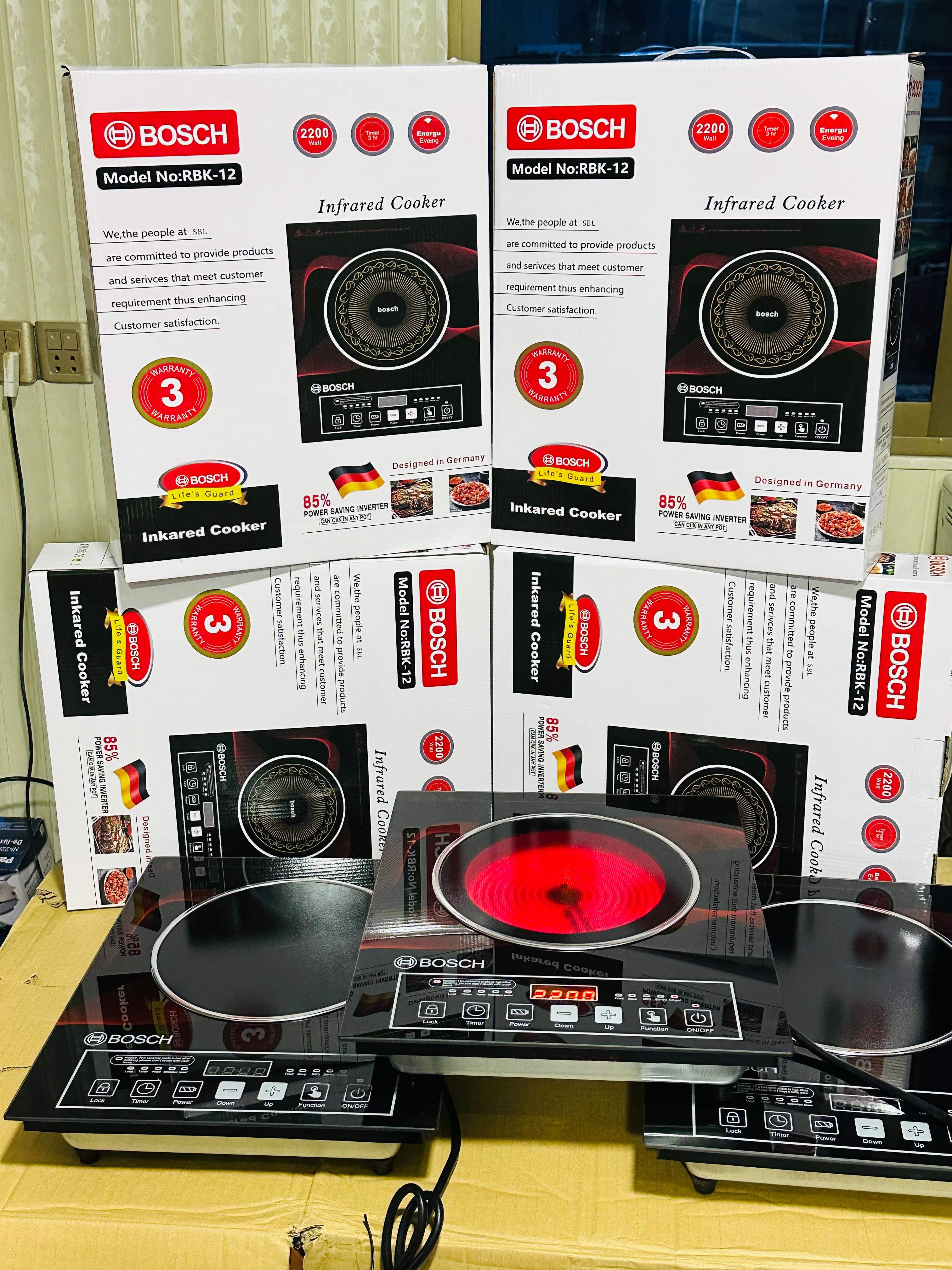 Bosch Premium Infrared Cooker RBK-12 | Energy Efficient