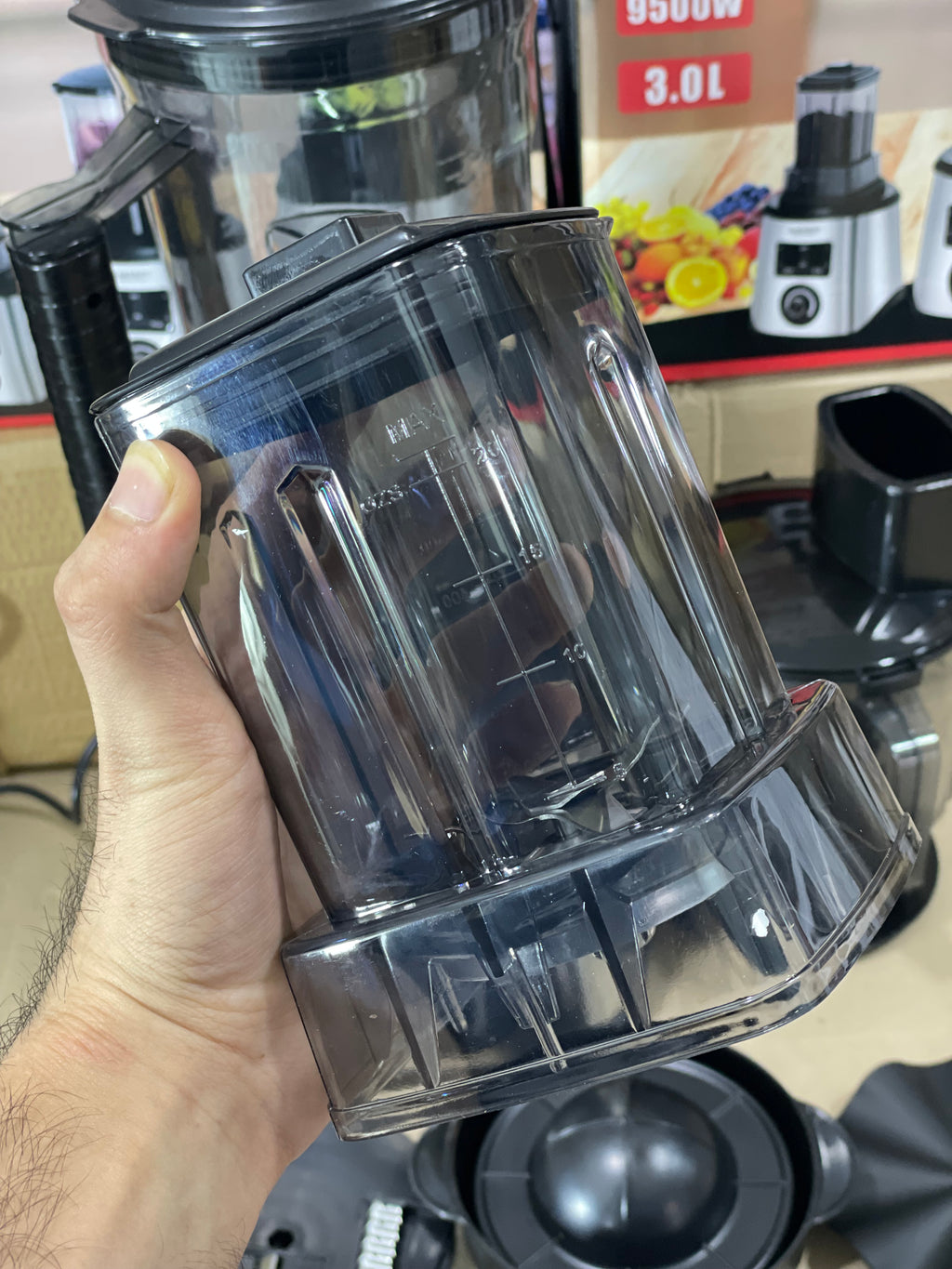 BARDEFU 6-in-1 Kitchen Blender Set — Blend, Grind, Chop, Juice & Slice in One
