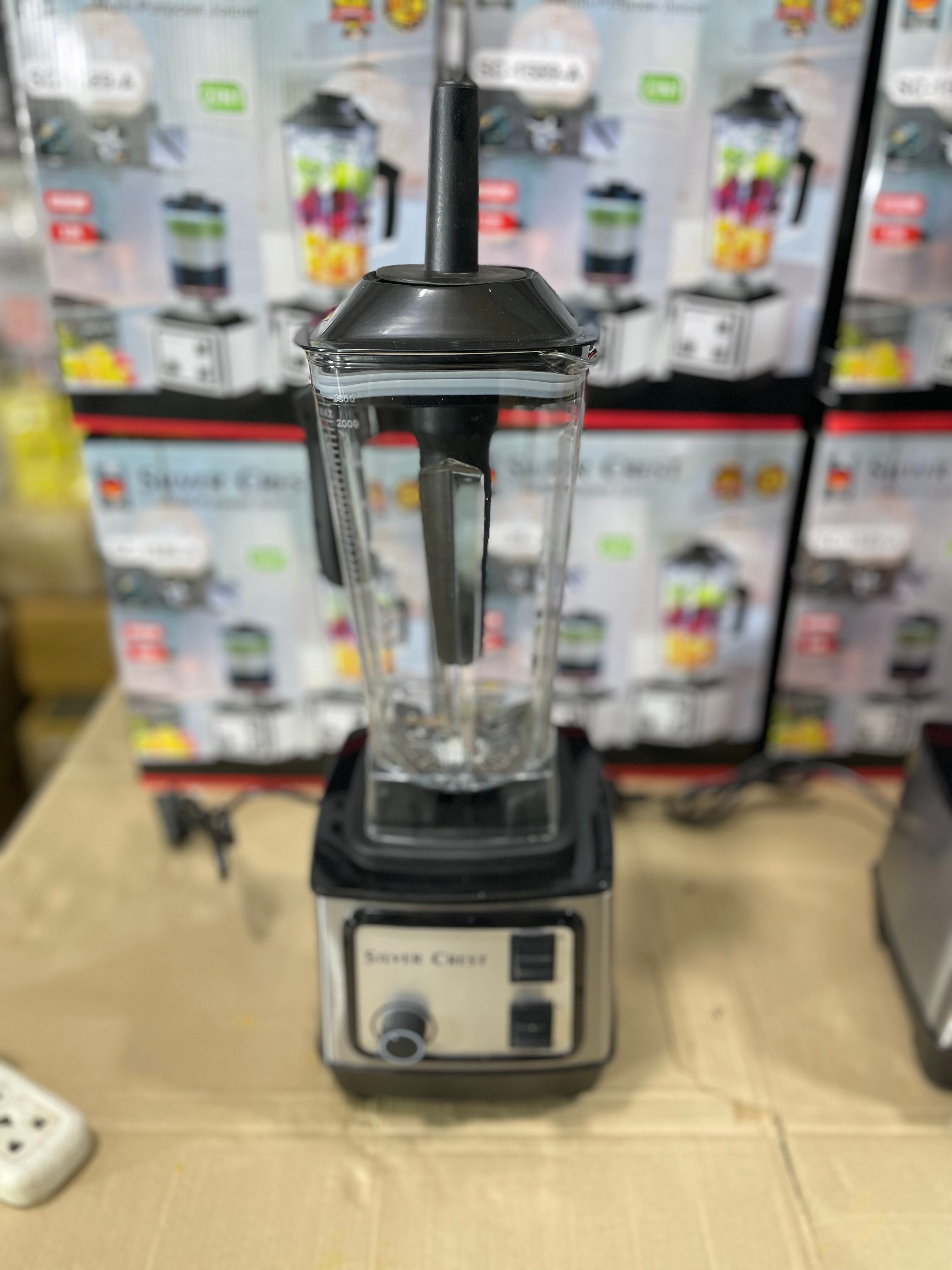 Silver Crest 2-in-1 Heavy Duty Blender & Grinder (2L Family Jar) – Crush, Blend & Grind in Seconds