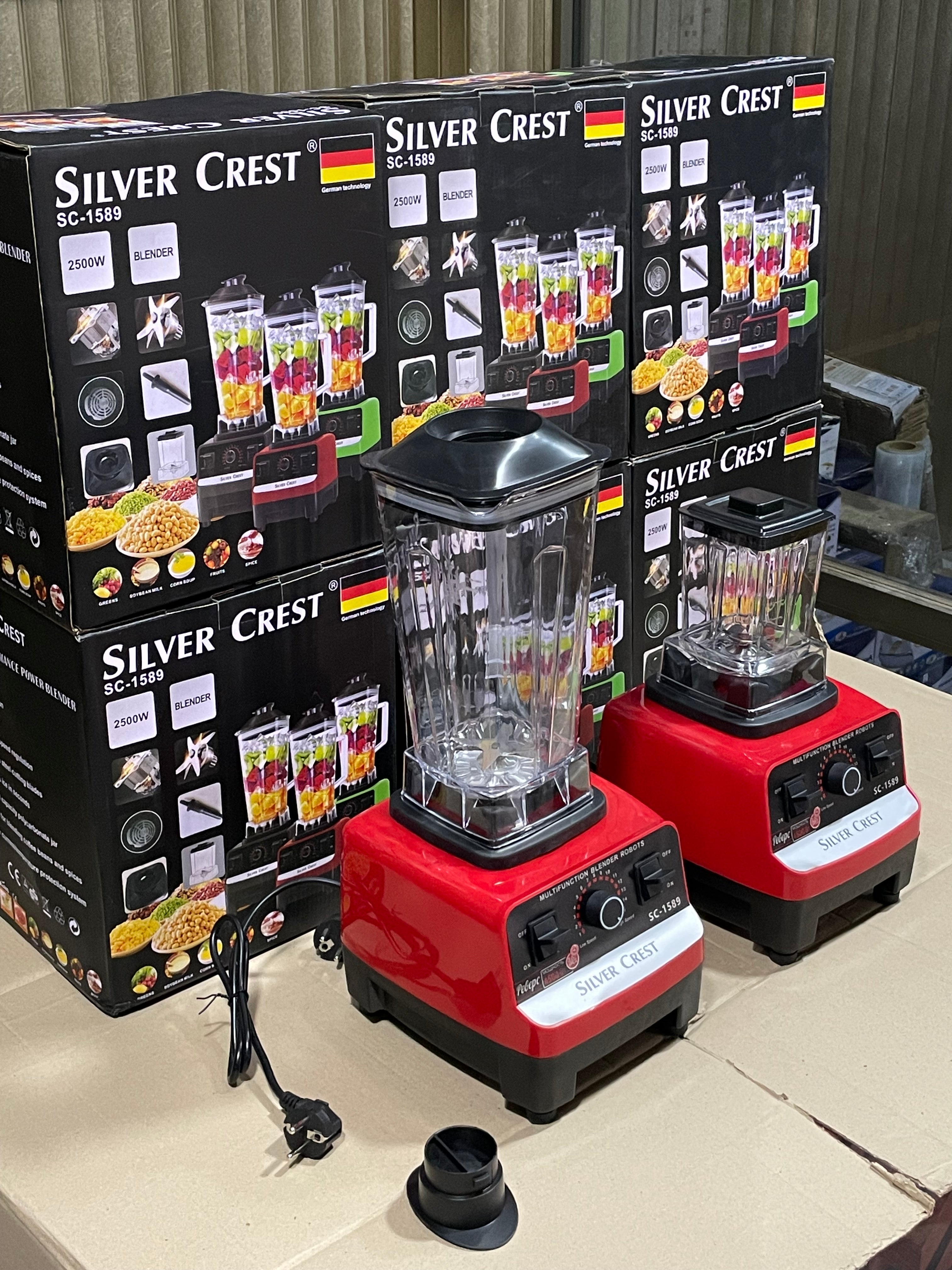 Silver Crest 2-in-1 Heavy Duty Blender & Grinder | Powerful Imported Motor