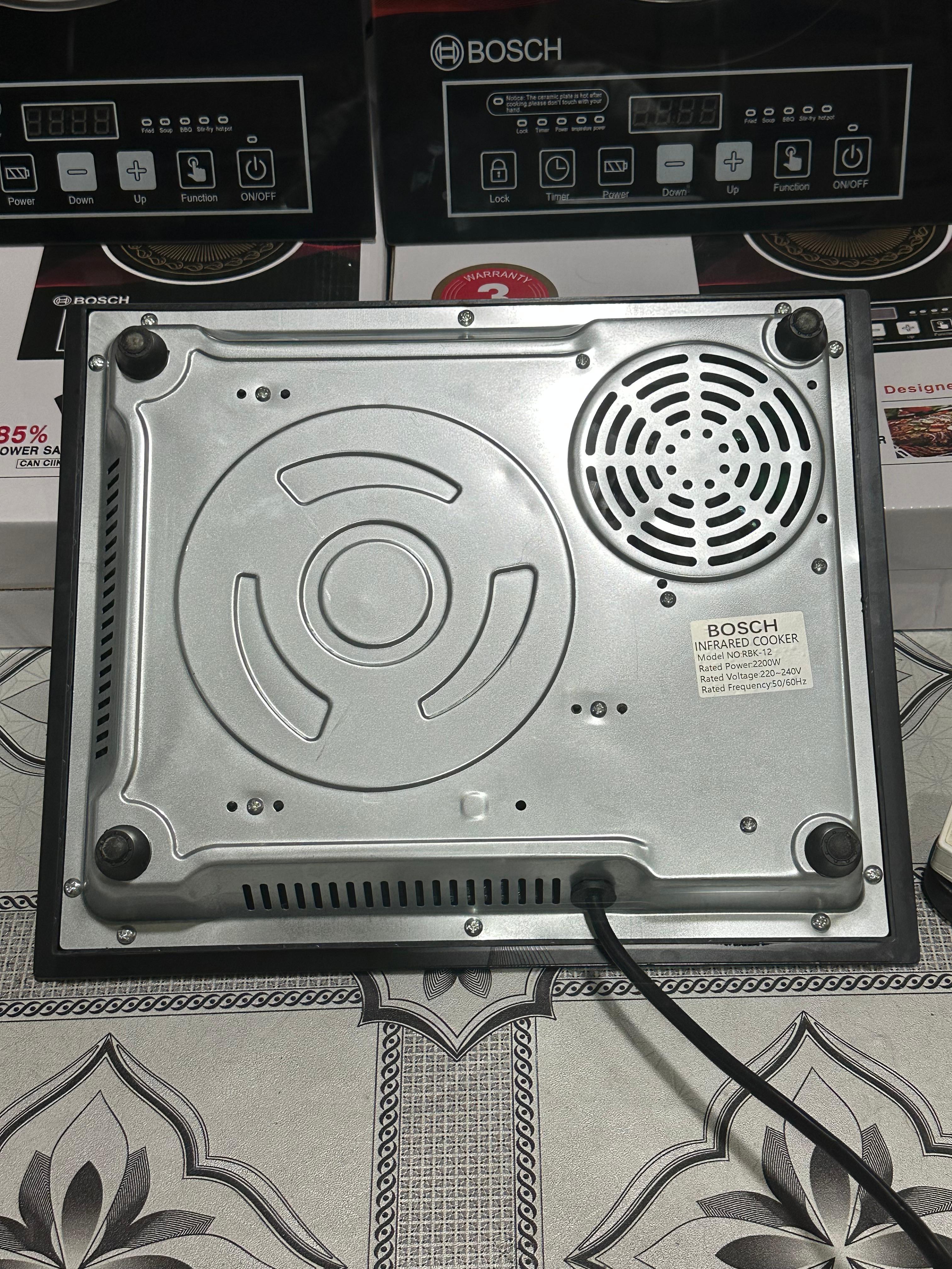 Bosch Premium Infrared Cooker RBK-12 | Energy Efficient