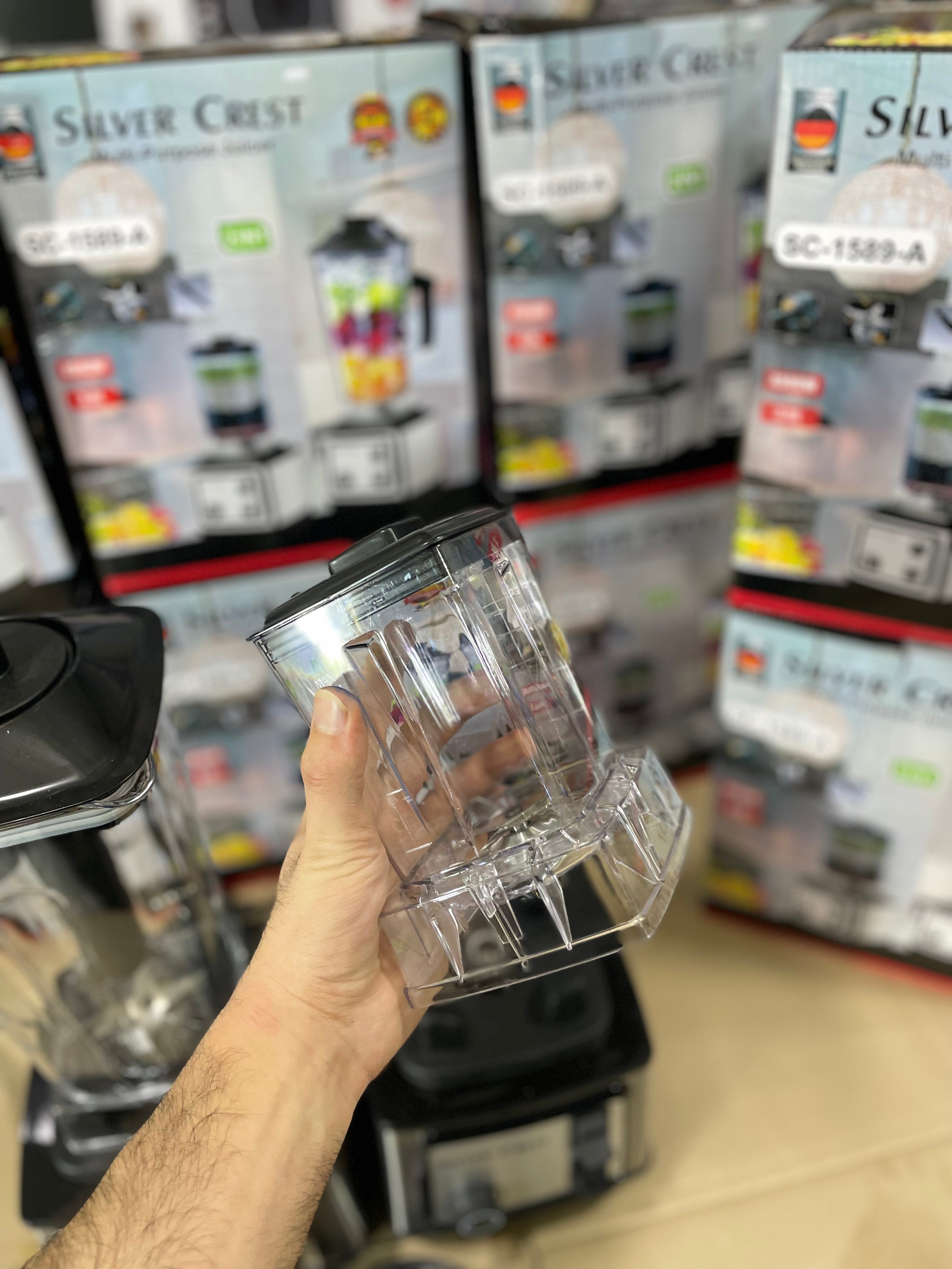 Silver Crest 2-in-1 Heavy Duty Blender & Grinder (2L Family Jar) – Crush, Blend & Grind in Seconds