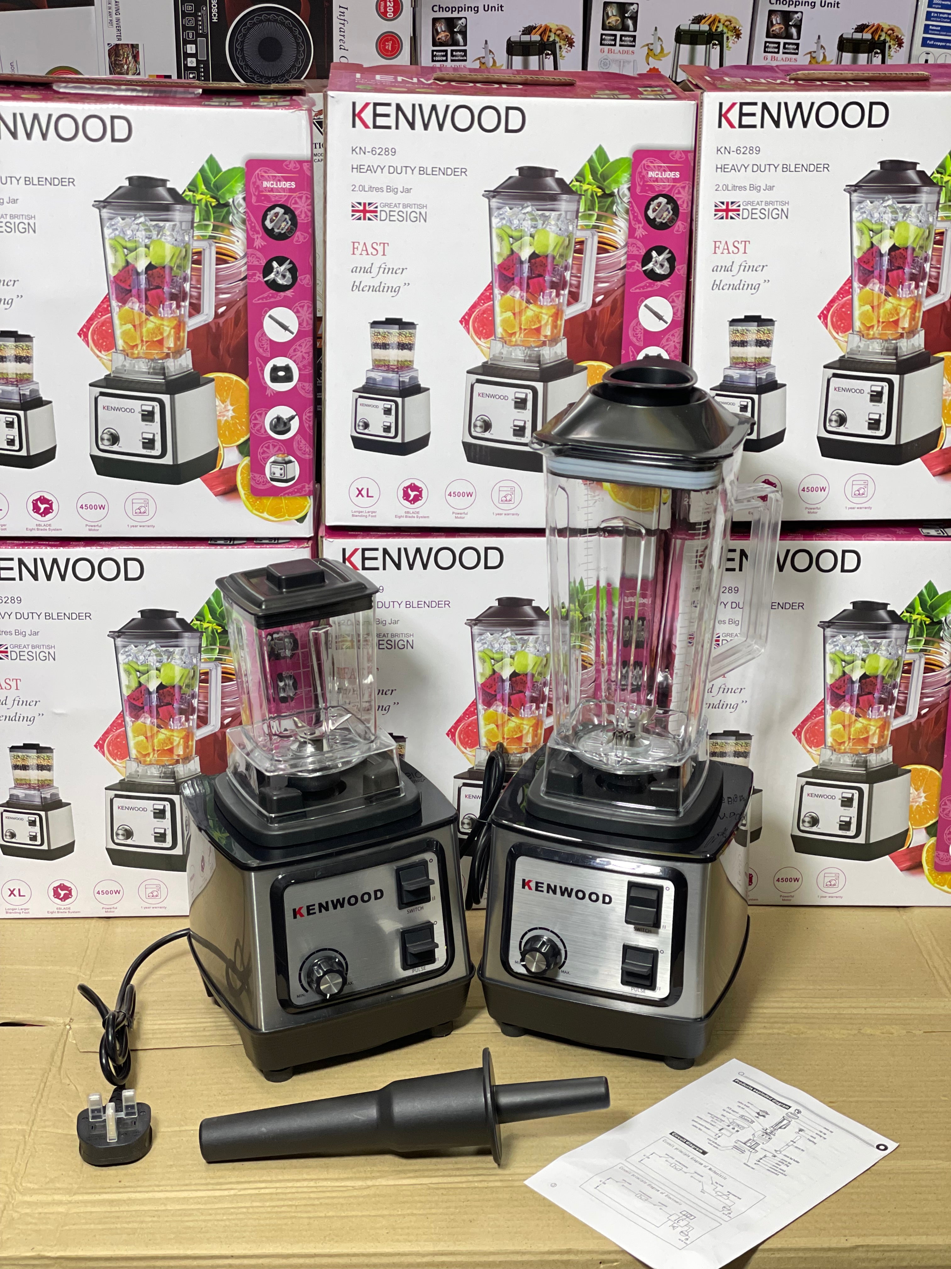 Kenwood 2-in-1 Blender & Grinder – 9000RPM High-Speed Motor