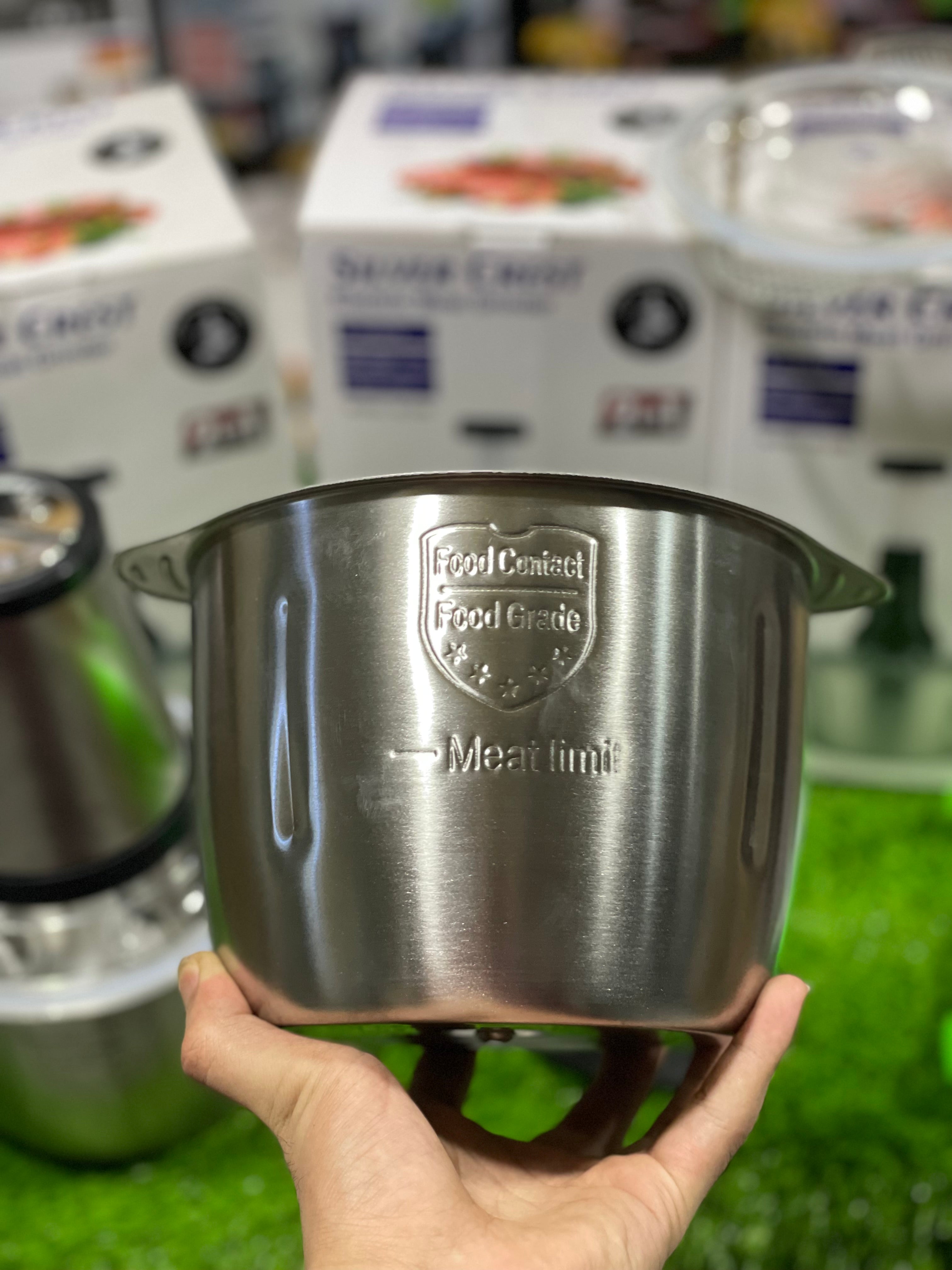 Silver Crest 2in1 Electric & Manual Chopper – Full Imported