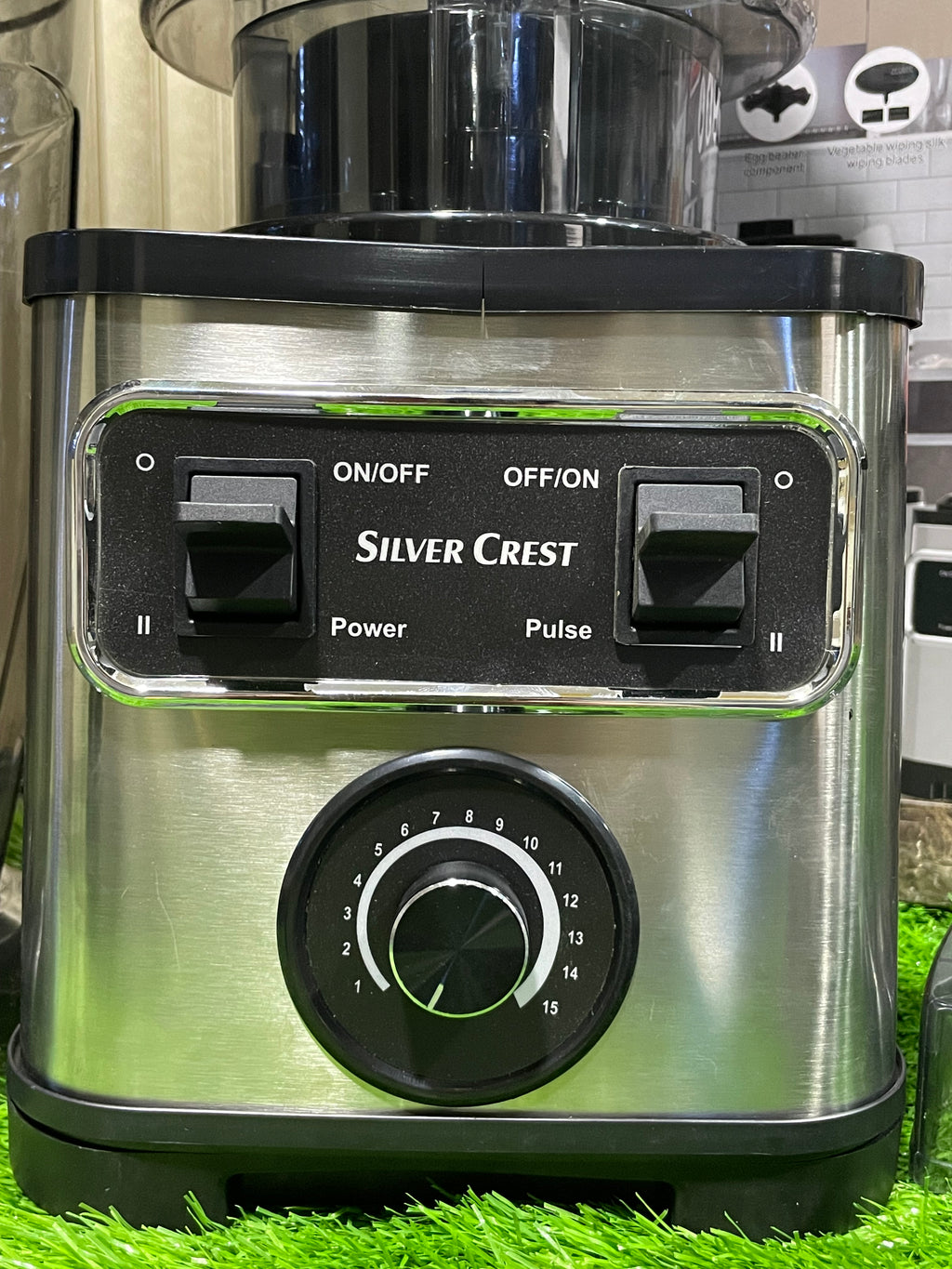 Silver Crest 8-in-1 Kitchen Machine – Juicer, Blender & Grinder with 3L Jar