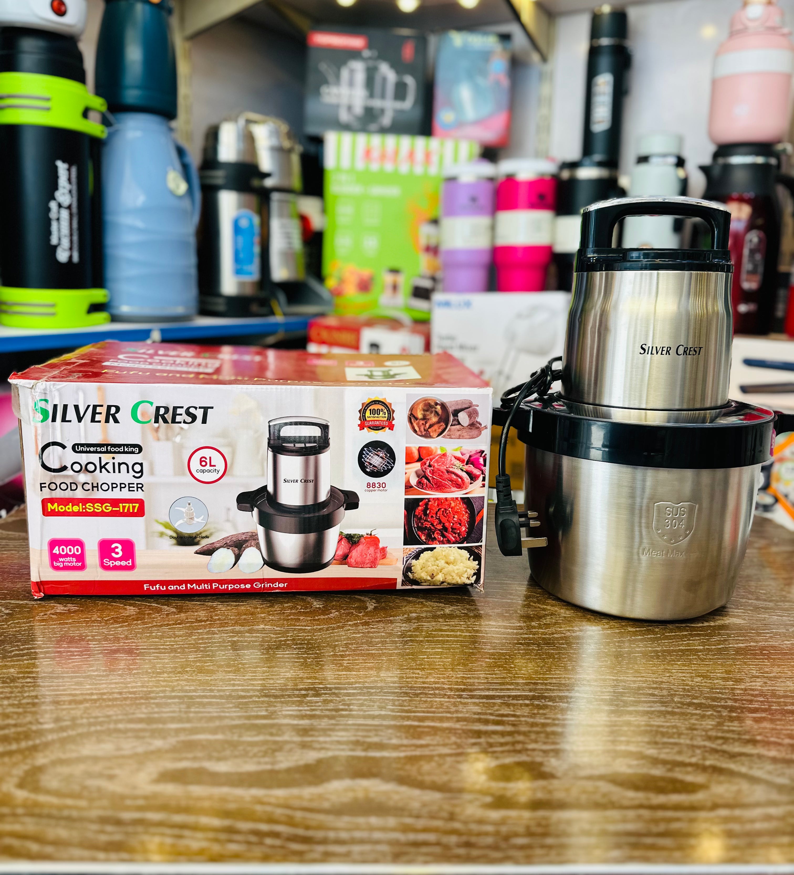 Silver Crest 6L Electric Meat Chopper | Qeema Grinder