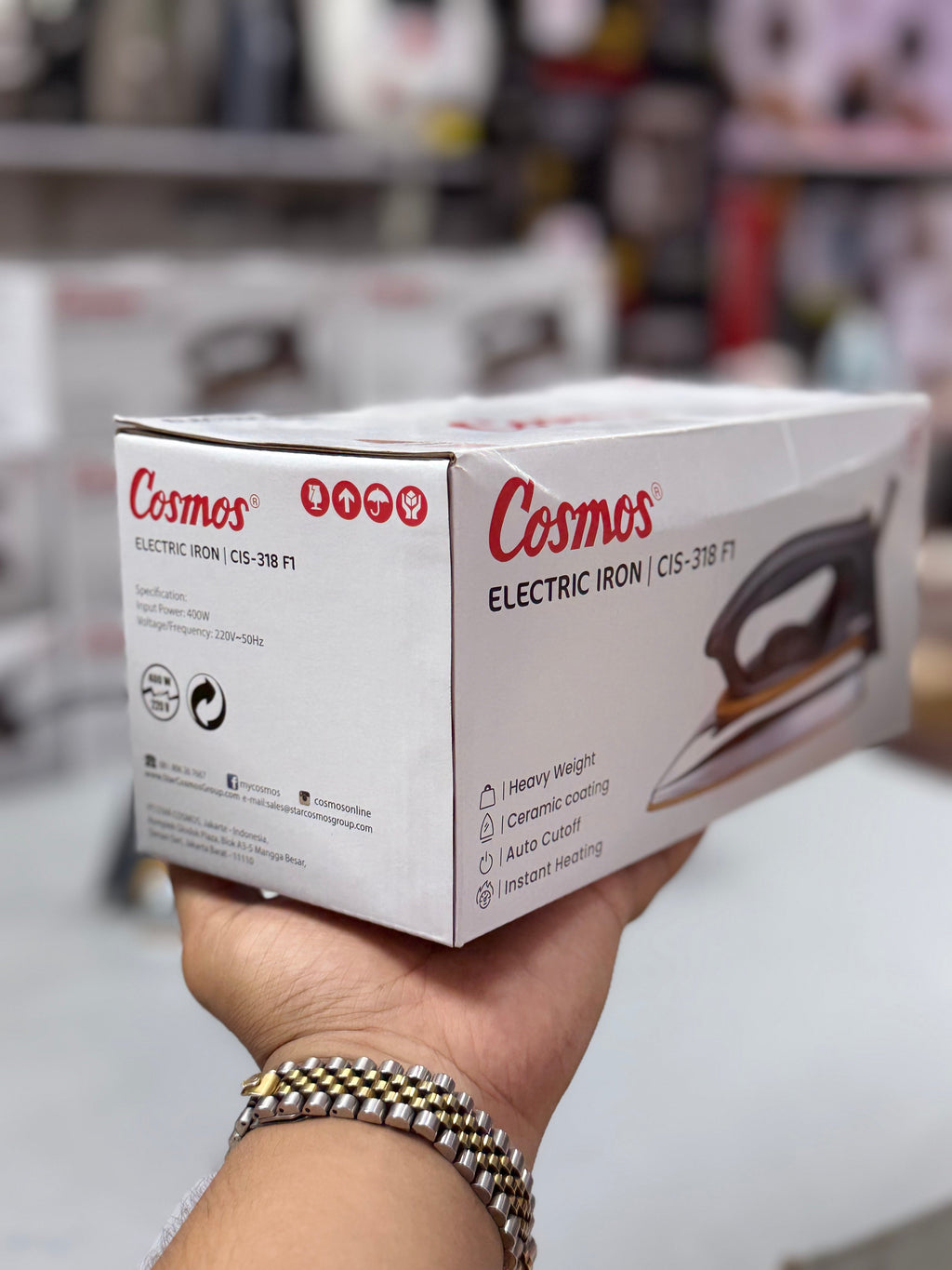 Cosmos Premium Non-Stick Dry Iron