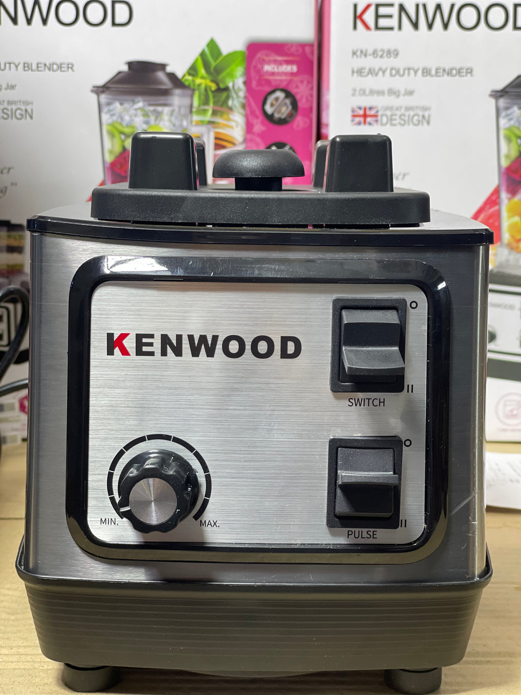 Kenwood 2-in-1 Blender & Grinder – 9000RPM High-Speed Motor