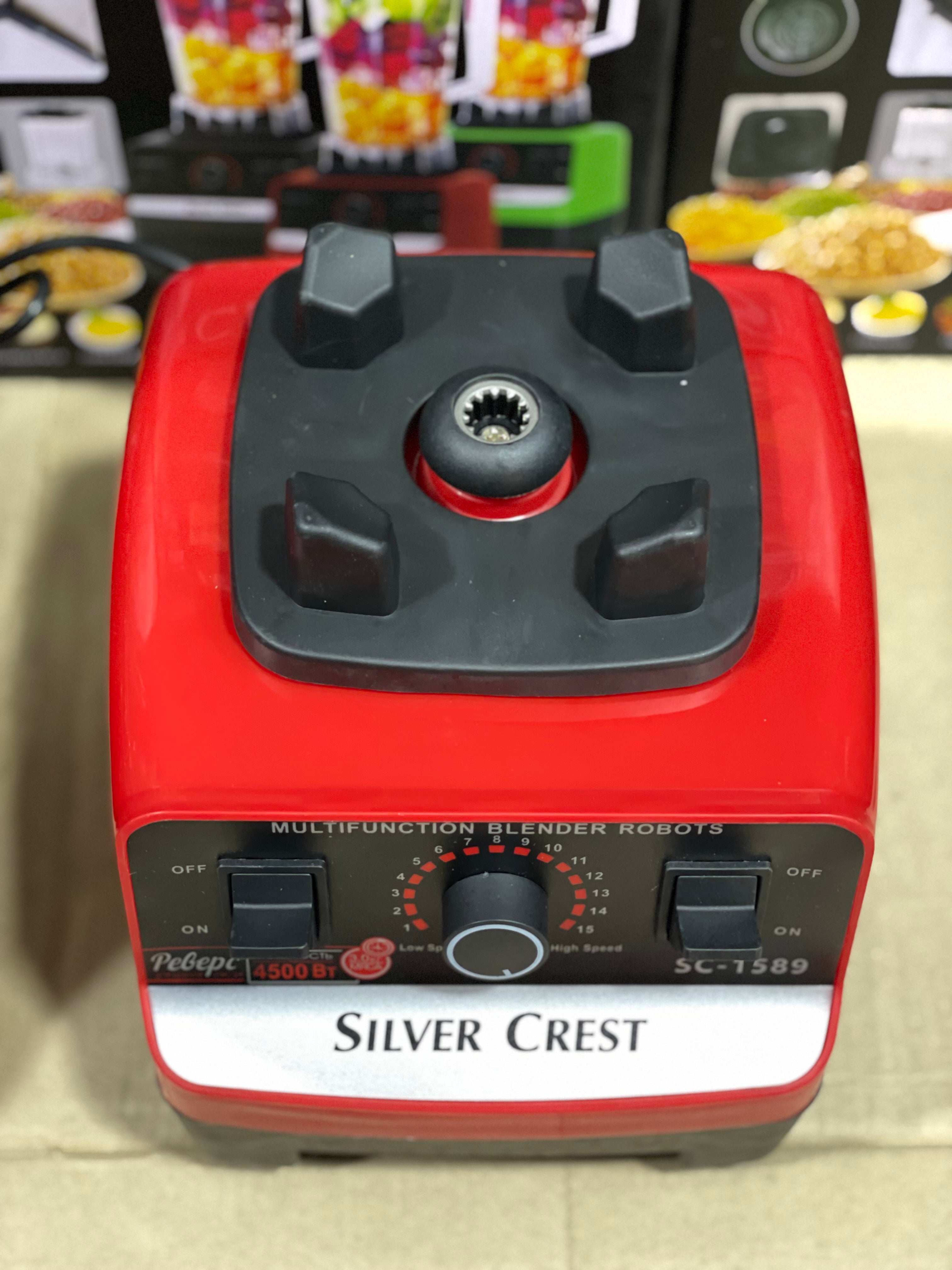 Silver Crest 2-in-1 Heavy Duty Blender & Grinder | Powerful Imported Motor