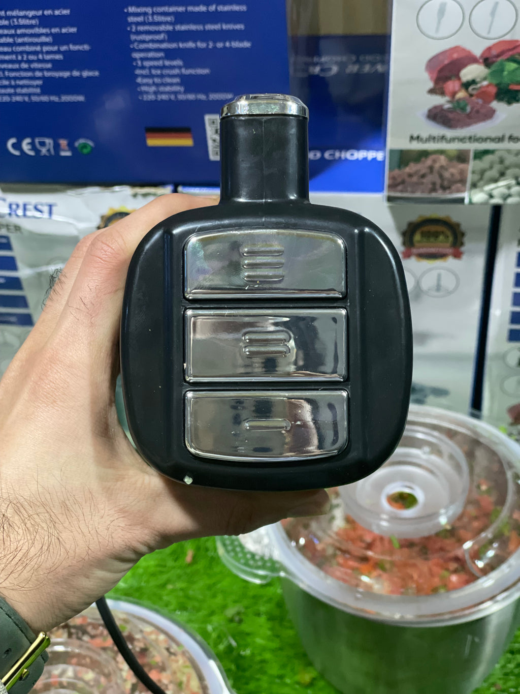 8-in-1 Power Chopper for Everyday Cooking | Chop, Mix & Prep in Minutes