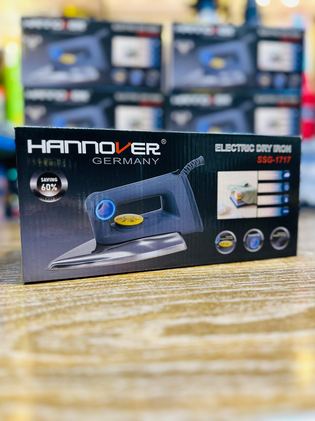 100% Imported | Low Power. High Performance. Hannover 400W Iron