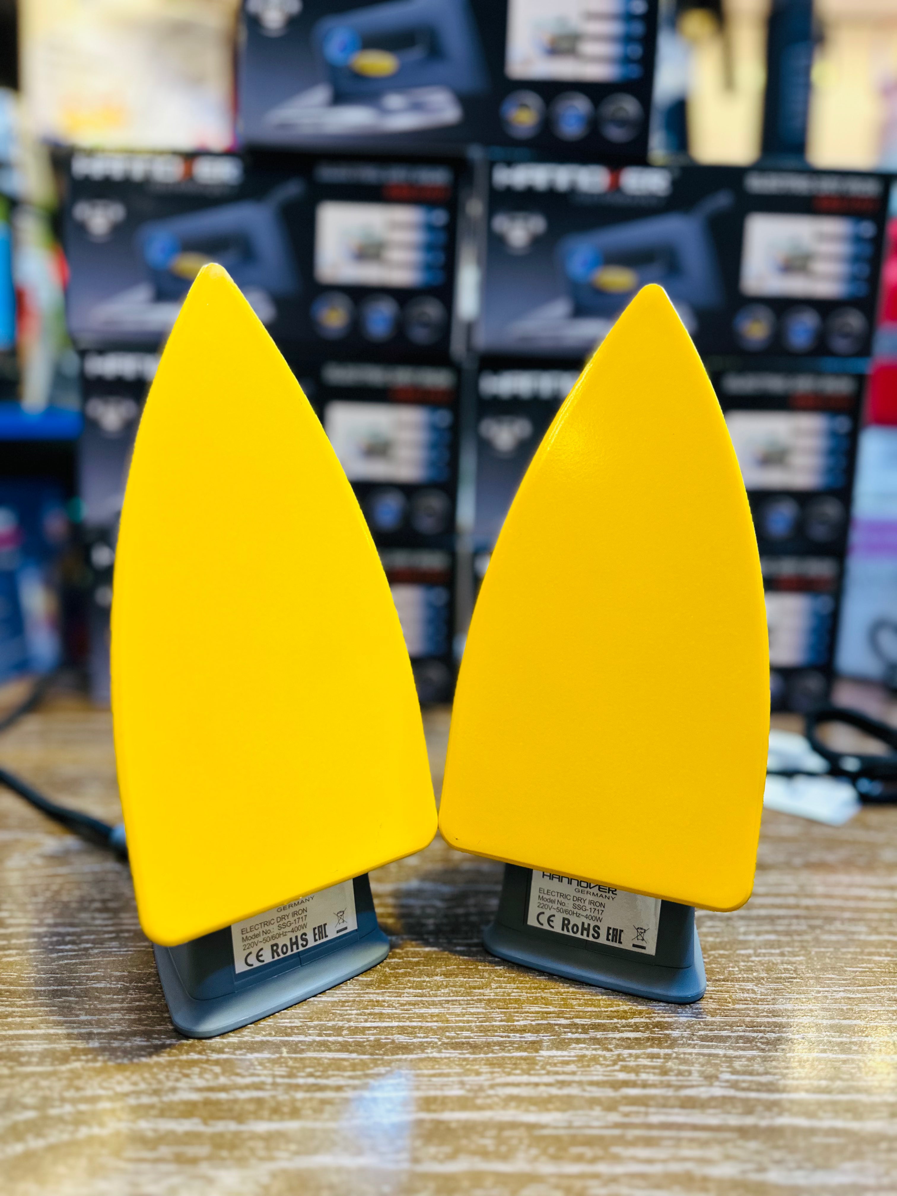 100% Imported | Low Power. High Performance. Hannover 400W Iron