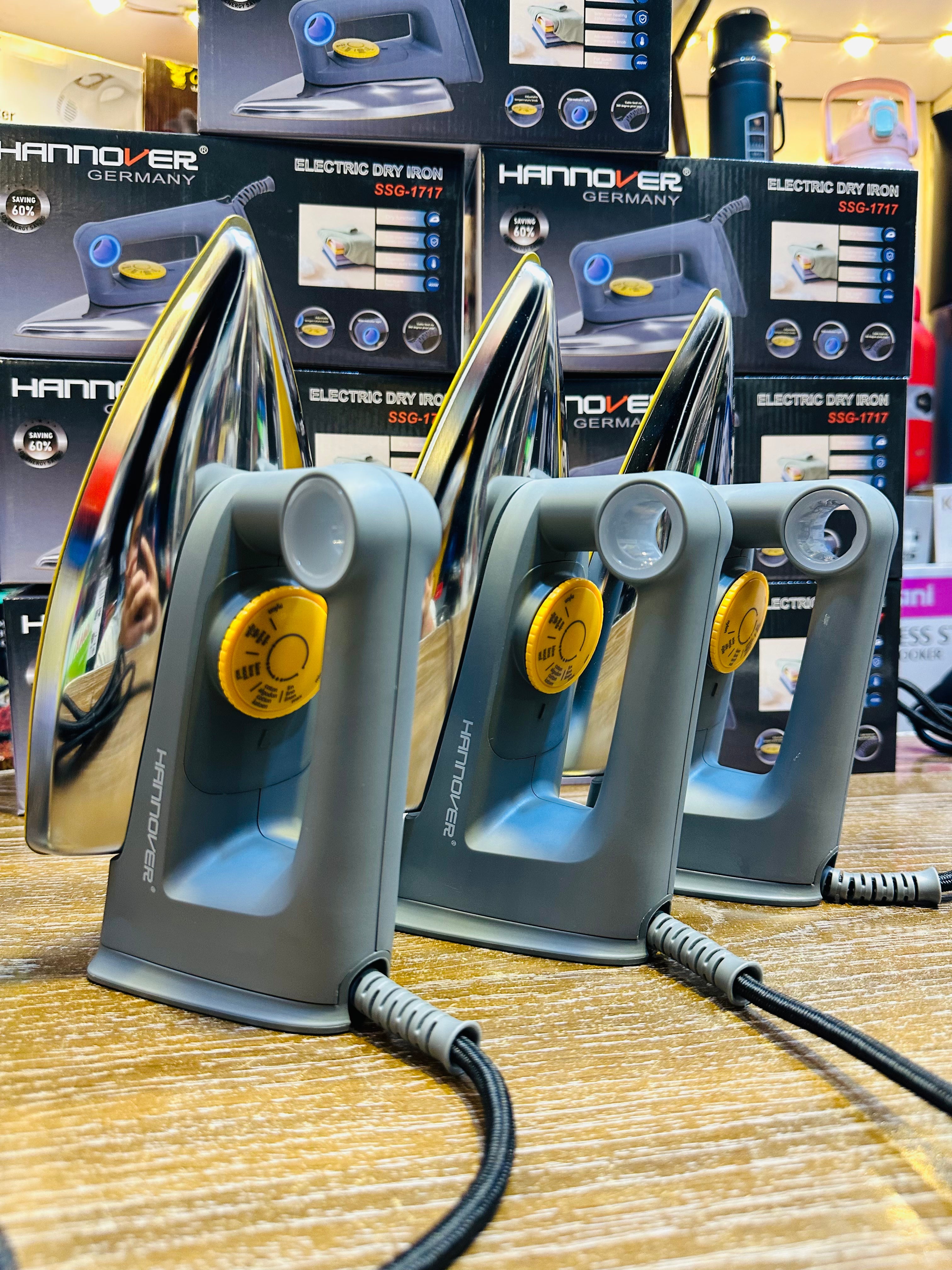 100% Imported | Low Power. High Performance. Hannover 400W Iron