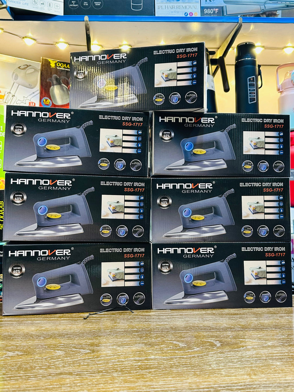 100% Imported | Low Power. High Performance. Hannover 400W Iron