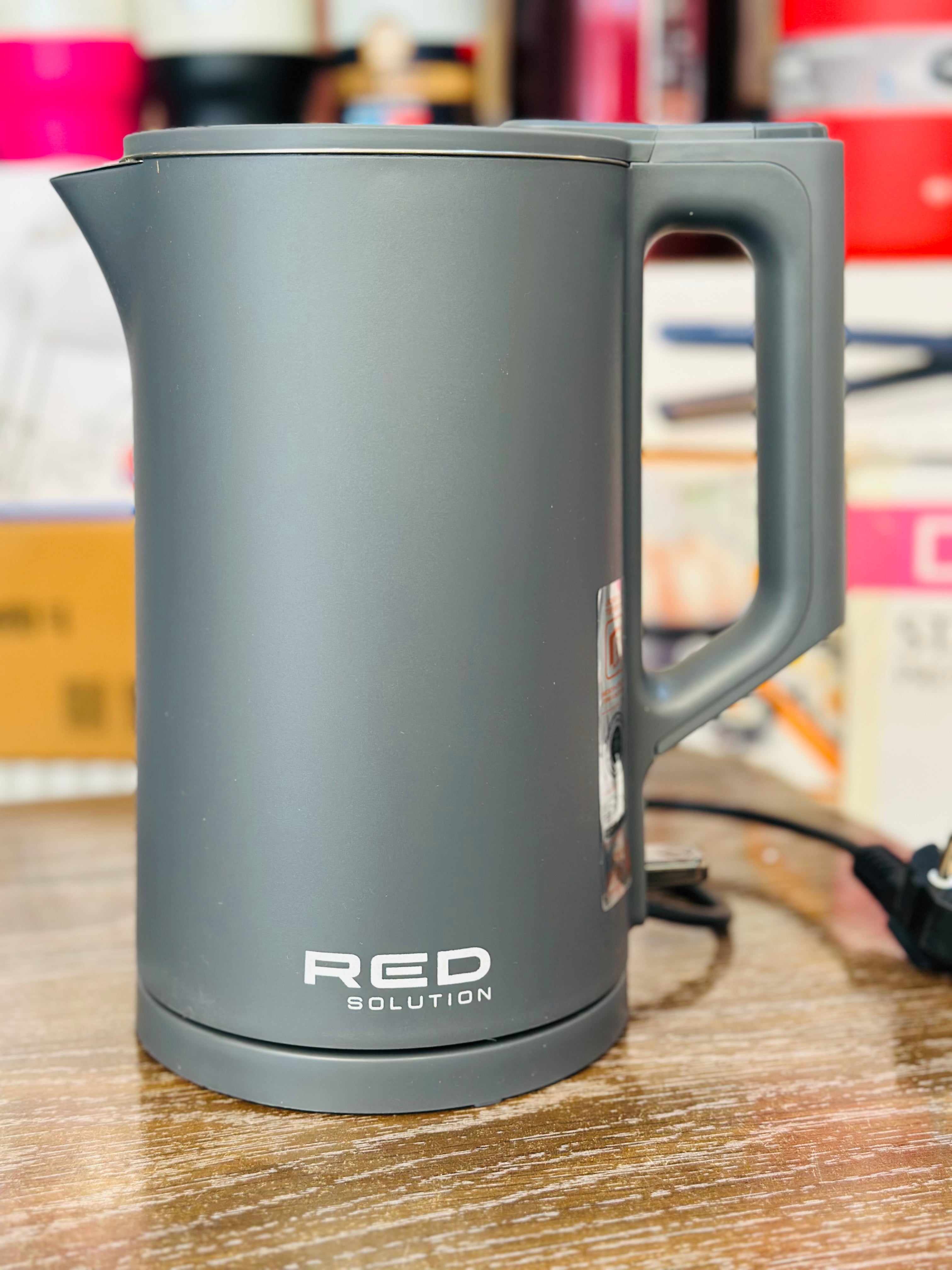 Red Solution KettleAmazon Lot Imported 'Red Solution' Electric Kettle 1.5L