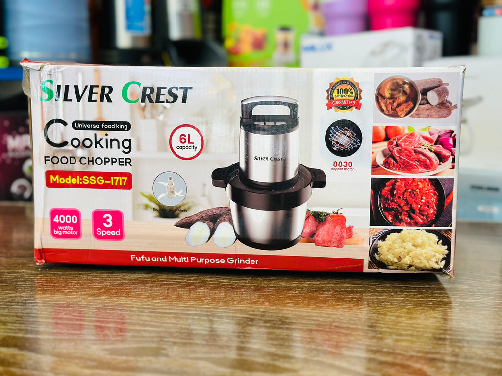 Silver Crest 6L Electric Meat Chopper | Qeema Grinder