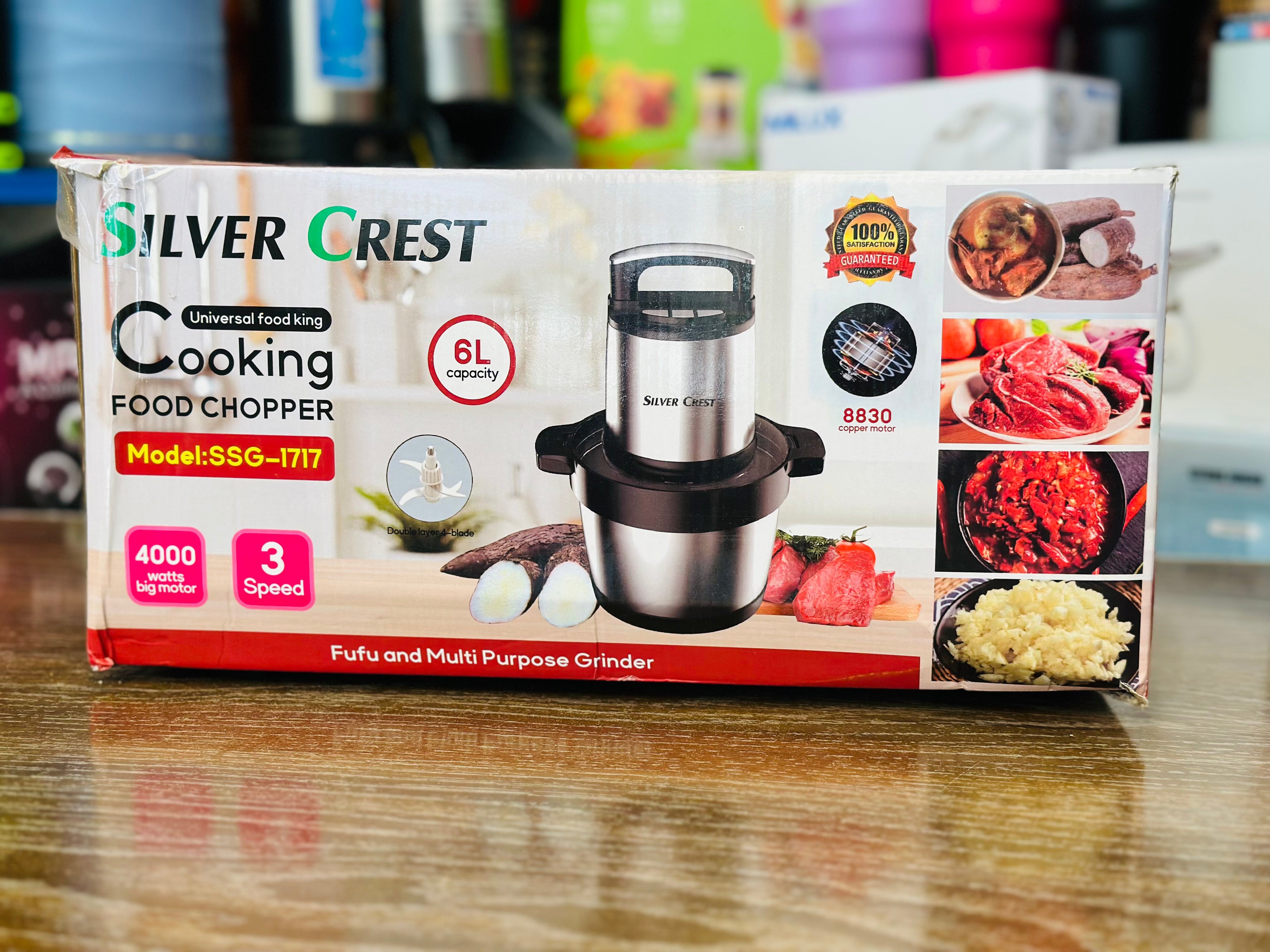 Silver Crest 6L Electric Meat Chopper | Qeema Grinder