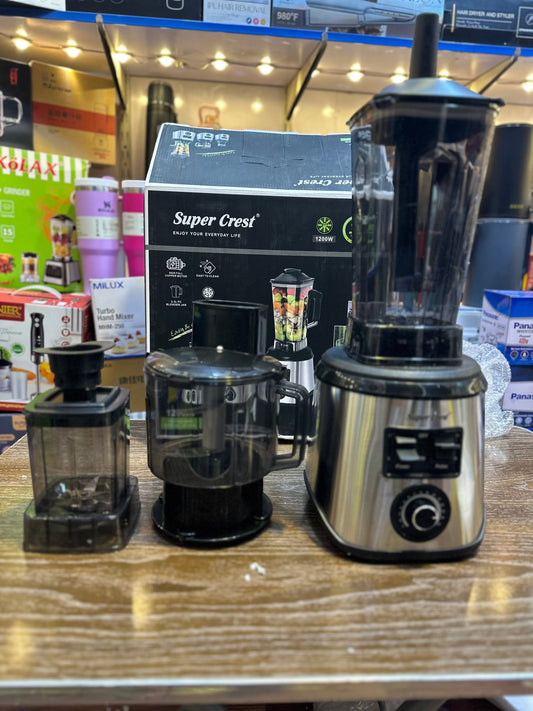 Super Crest 3 in 1 Blender 1200W SCT-8062