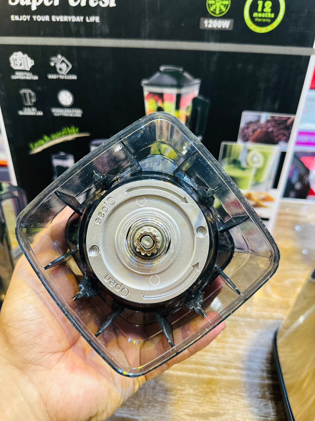 Super Crest 3 in 1 Blender 1200W SCT-8062