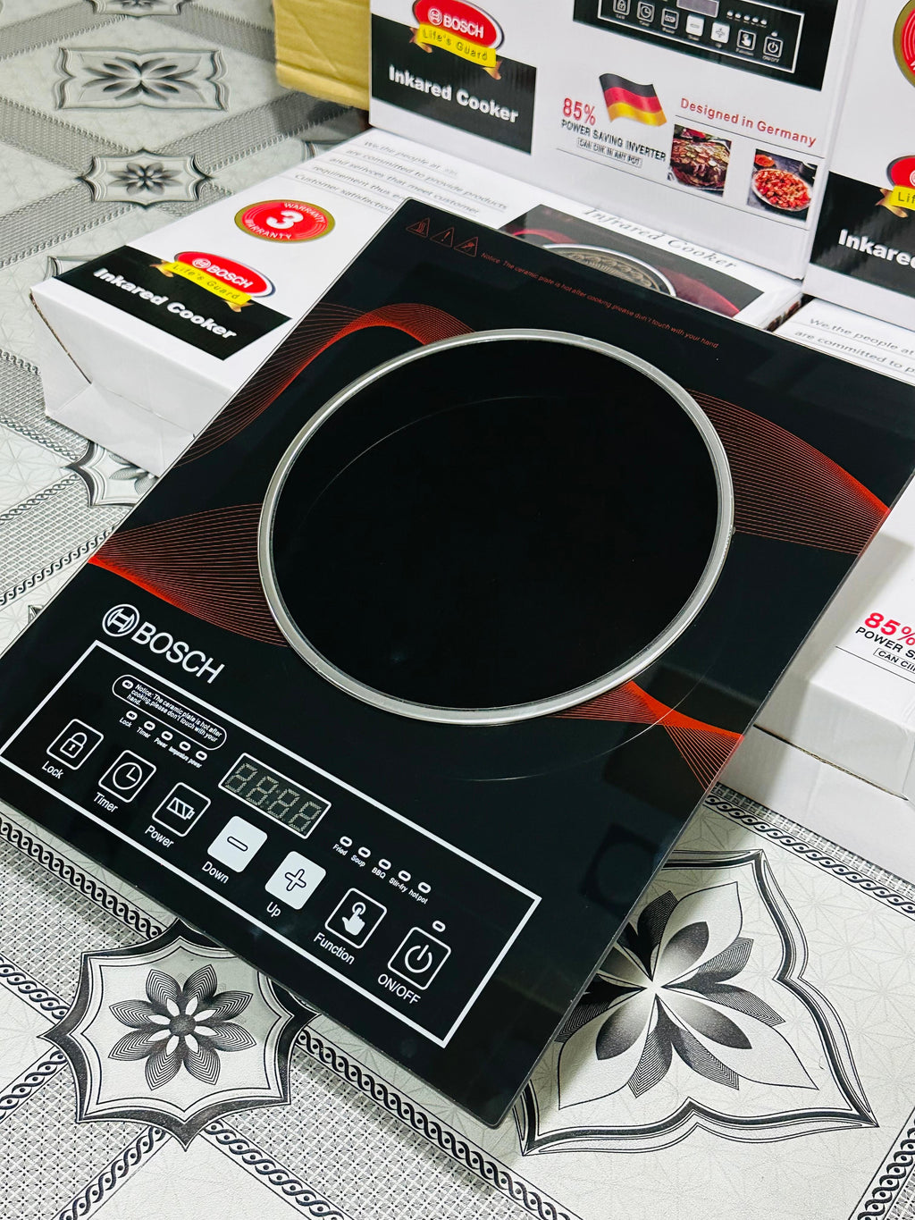 Bosch Premium Infrared Cooker RBK-12 | Energy Efficient