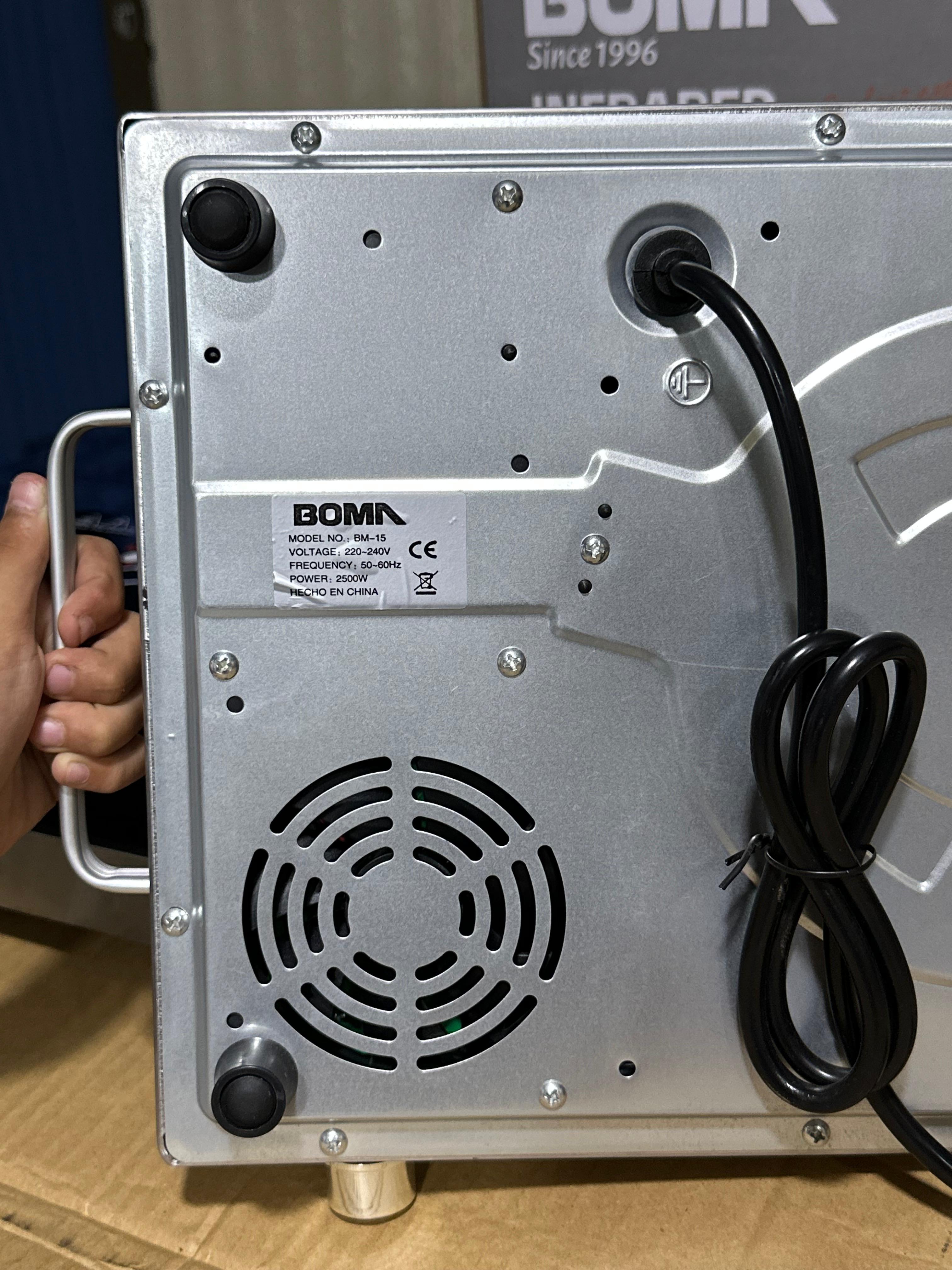 Boma Electric Stove 2500W Model BM 15 Infrared Cooker Hot Plate