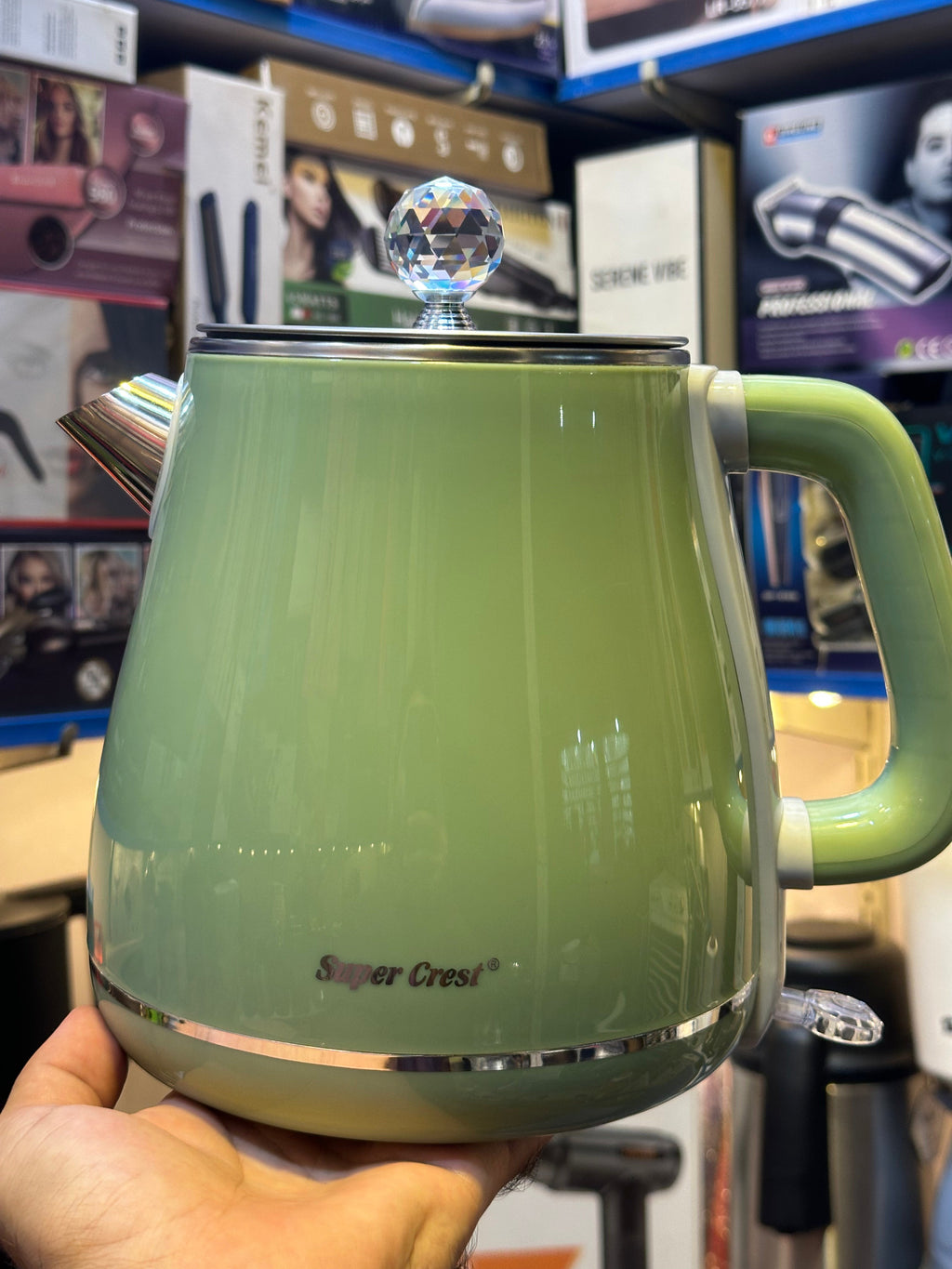 Super Crest Electric Kettle Model SCT: 4027