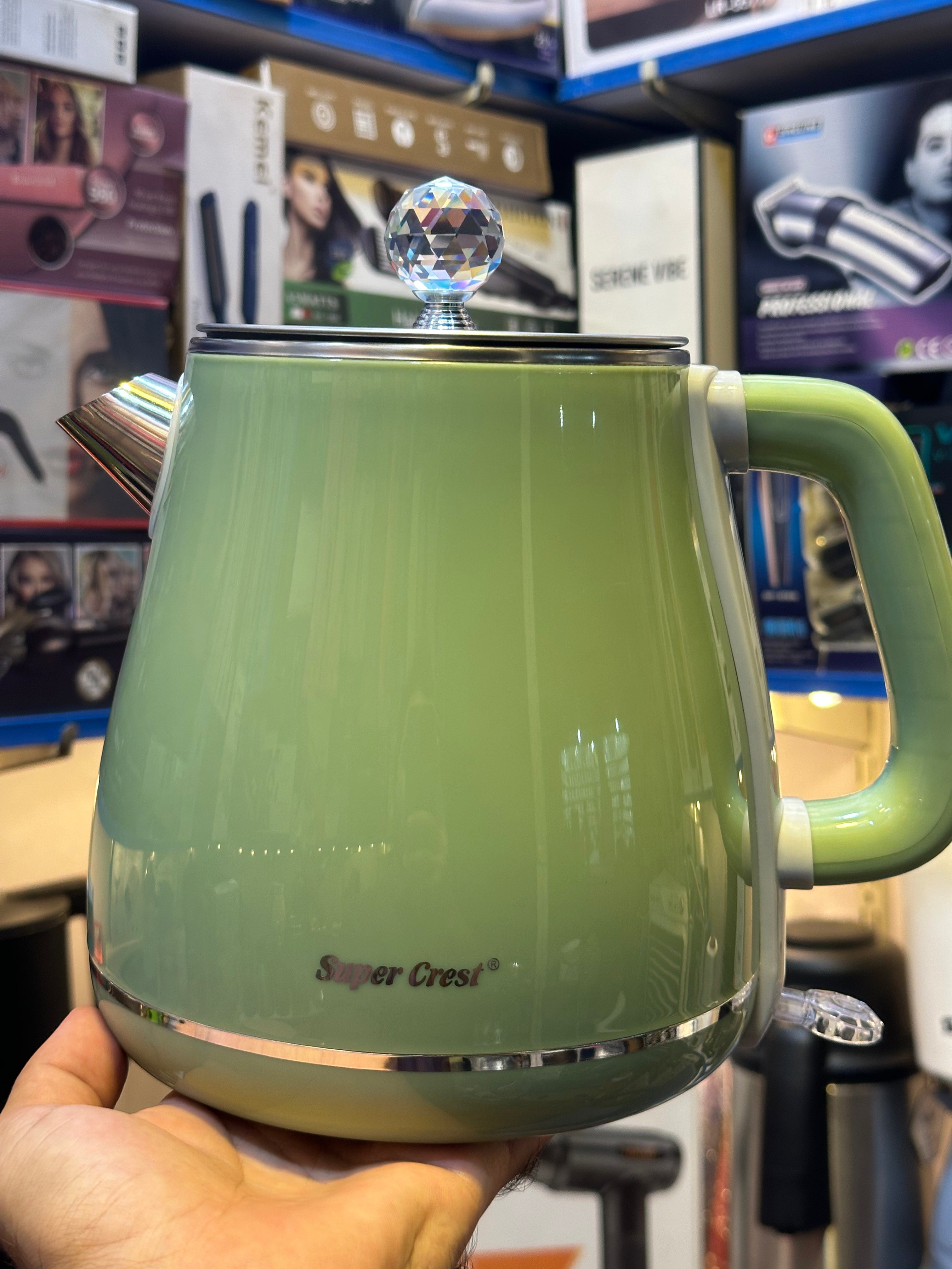 Super Crest Electric Kettle Model SCT: 4027