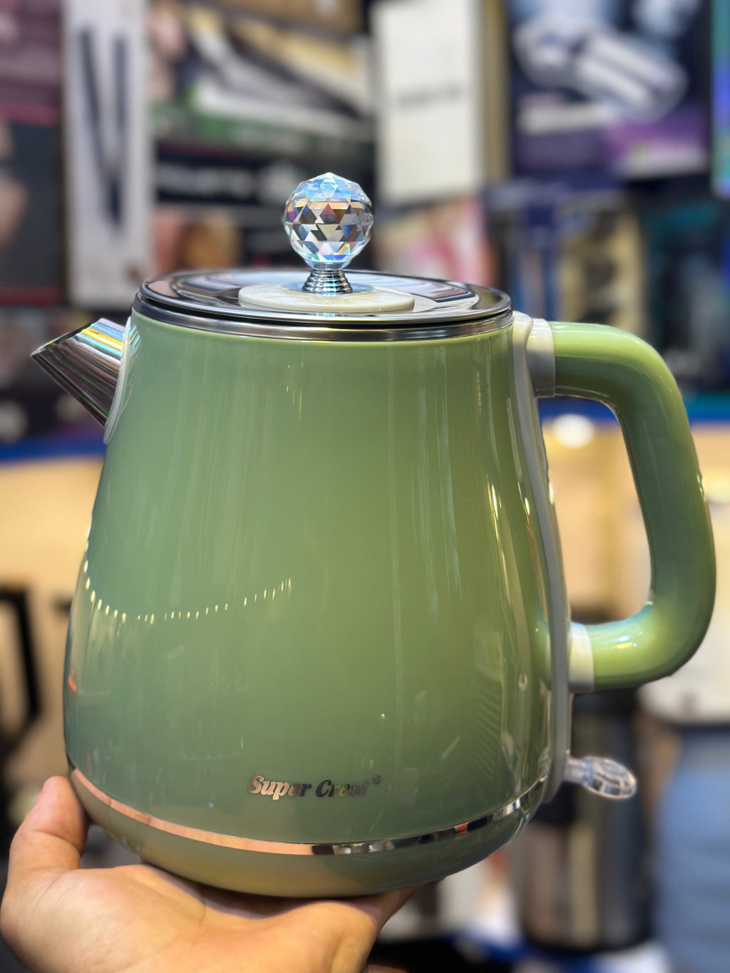 Super Crest Electric Kettle Model SCT: 4027