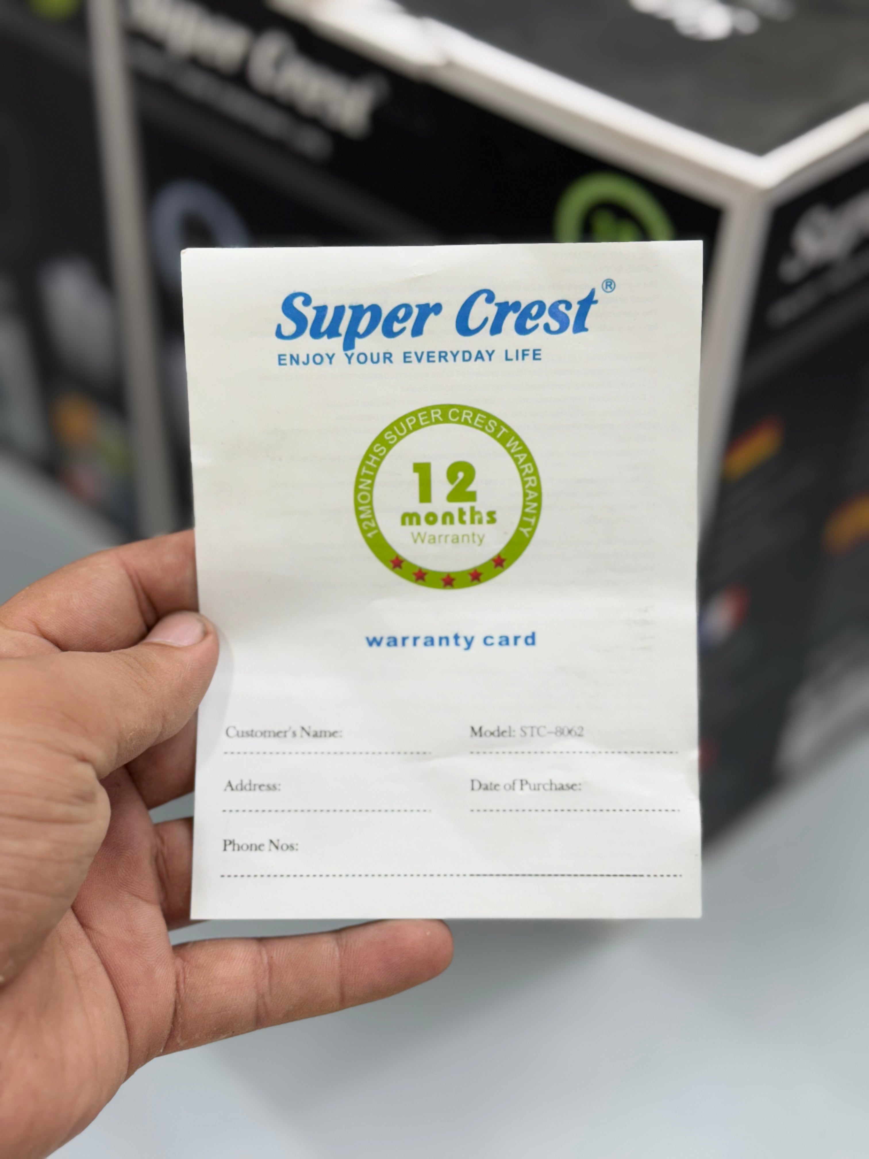 Super Crest Germany Handheld Garment Steamer