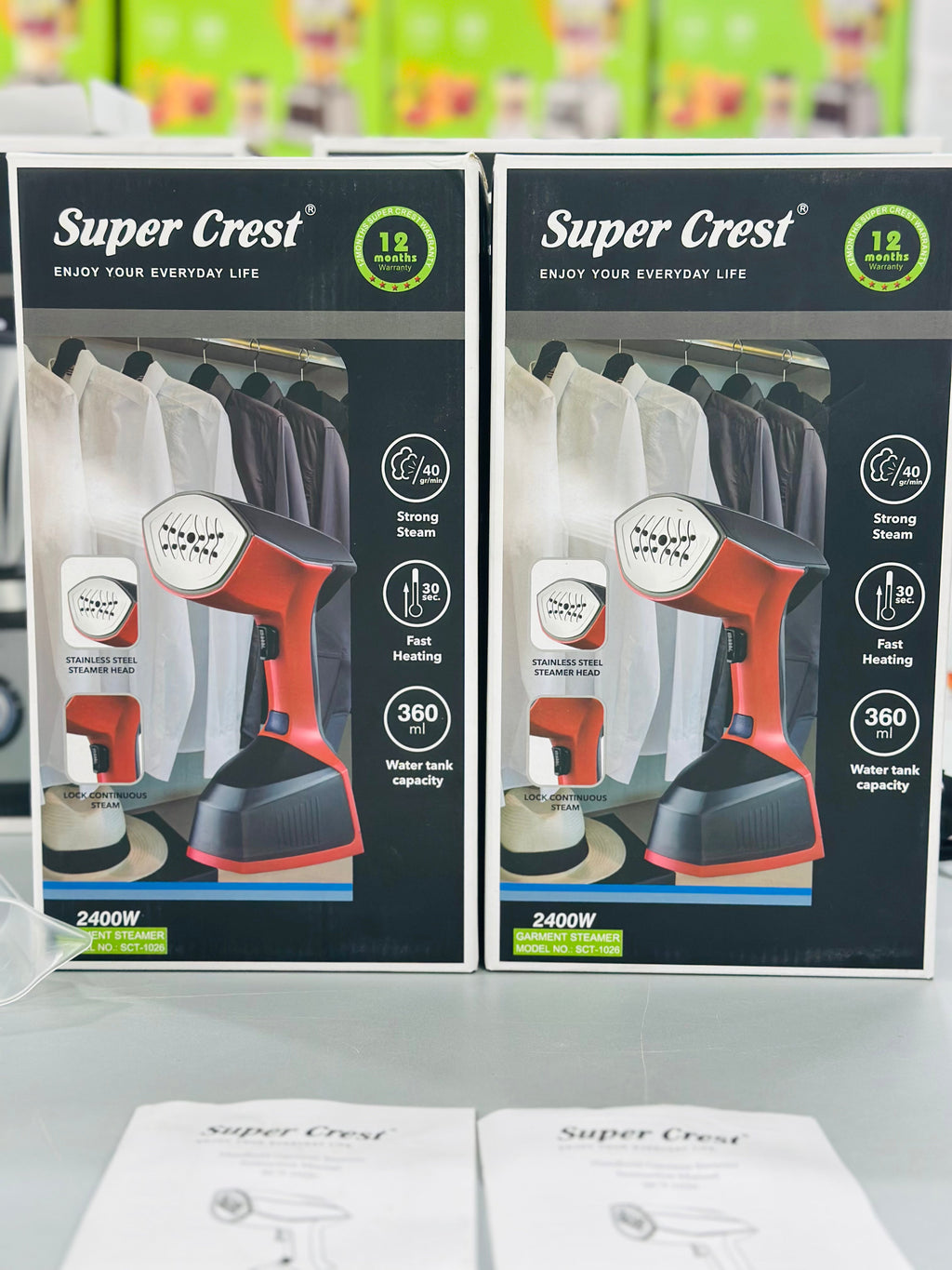 Super Crest Germany Handheld Garment Steamer