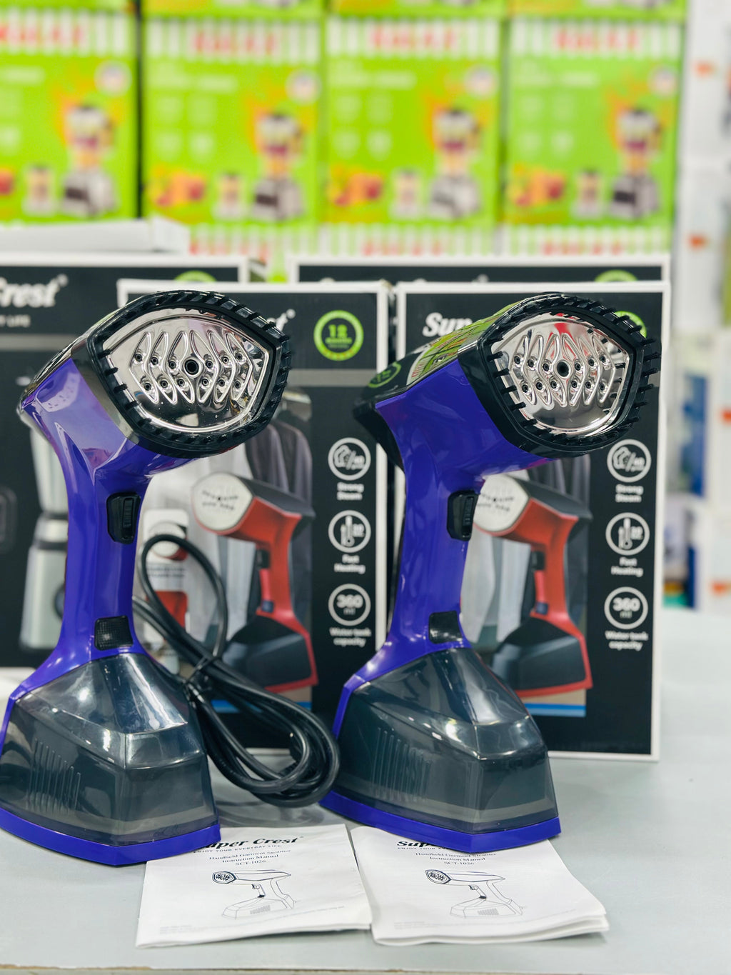 Super Crest Germany Handheld Garment Steamer