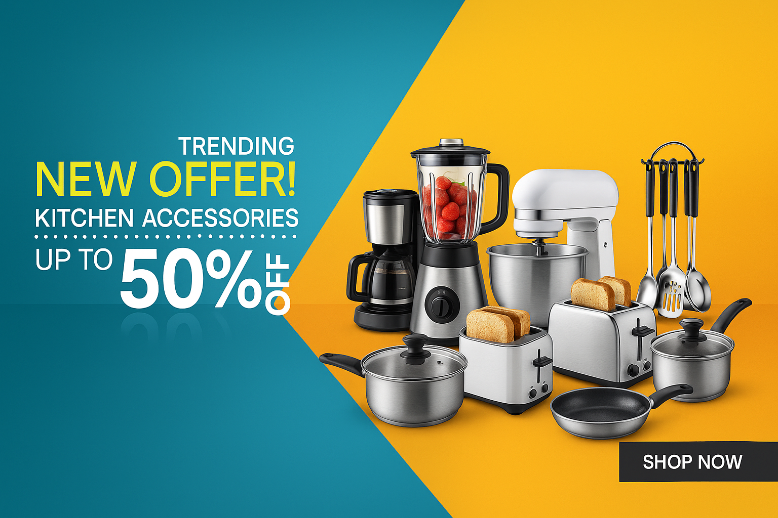 Kitchen Accessories Banner